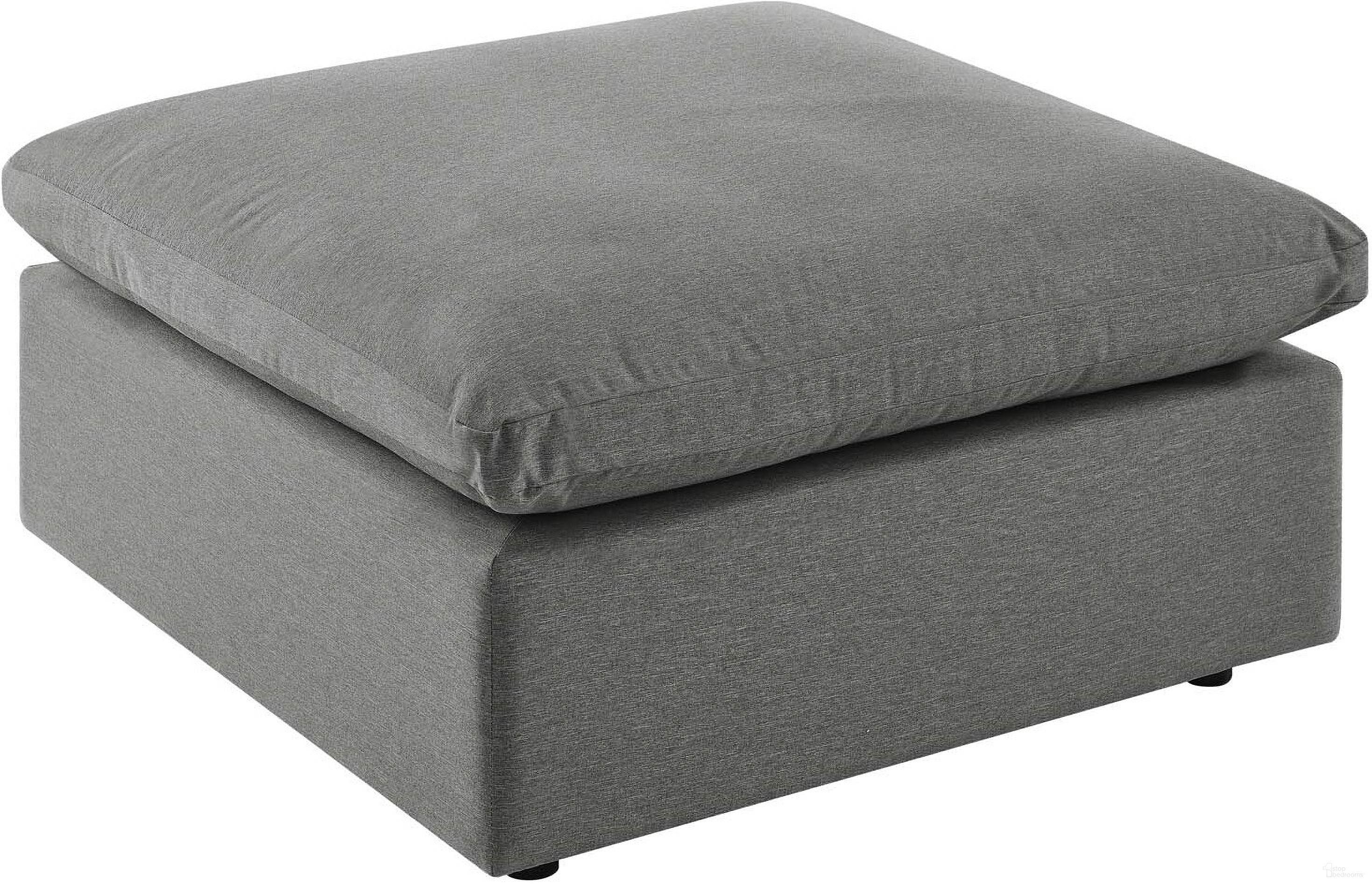 The appearance of Commix Overstuffed Outdoor Patio Ottoman In Charcoal designed by Modway in the modern / contemporary interior design. This charcoal piece of furniture  was selected by 1StopBedrooms from Commix Collection to add a touch of cosiness and style into your home. Sku: EEI-4903-CHA. Material: Aluminium.