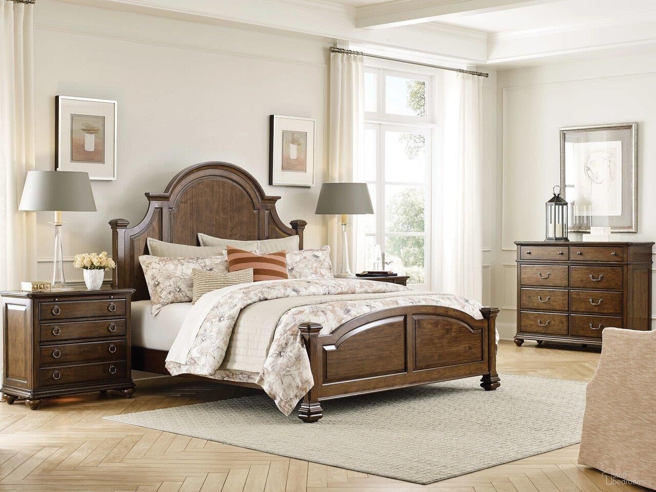 The appearance of Commonwealth Panel Bedroom Set In Warm Brunette designed by Kincaid in the modern / contemporary interior design. This warm brunette piece of furniture was selected by 1StopBedrooms from Commonwealth Collection to add a touch of cosiness and style into your home. Sku: 161-304;161-305;161-420. Bed Type: Panel Bed. Bed Size: Queen. Material: Solid Wood.