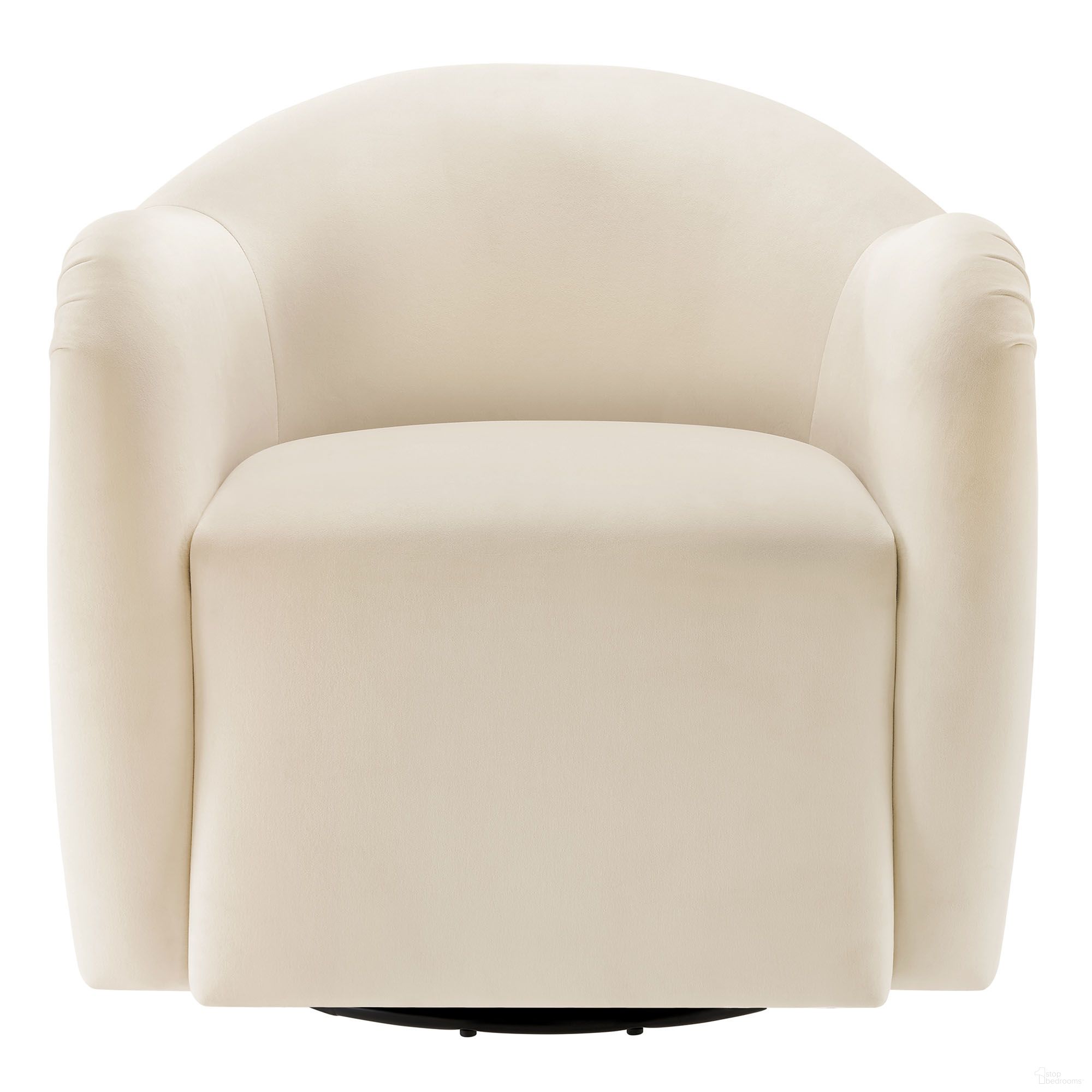 The appearance of Compose Performance Velvet Swivel Armchair In Alabaster designed by Modway in the modern / contemporary interior design. This alabaster piece of furniture was selected by 1StopBedrooms from Compose Collection to add a touch of cosiness and style into your home. Sku: EEI-6959-ALA. Material: Velvet.
