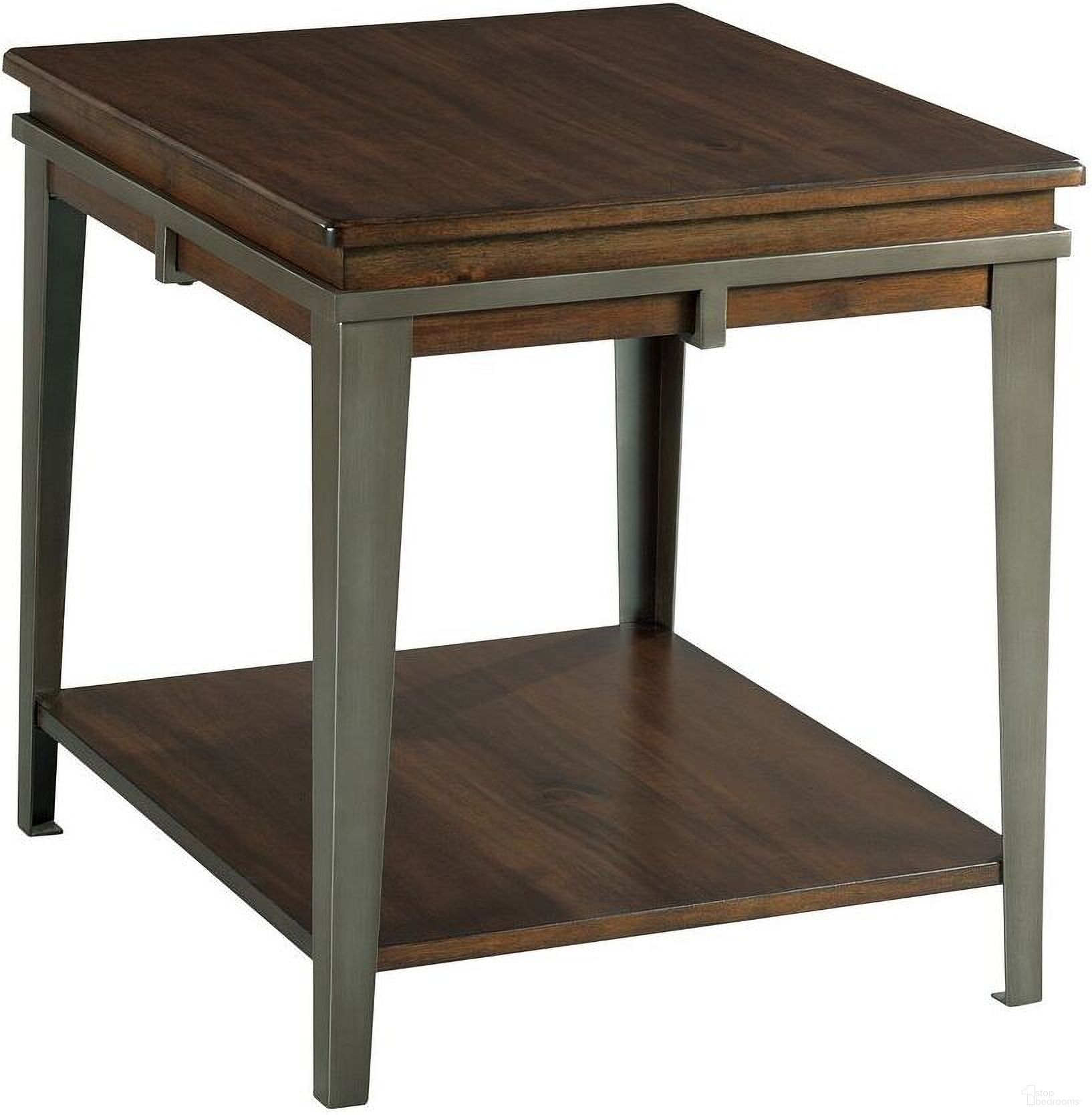The appearance of Composite Rectangular End Table In Rich Espresso designed by Hammary in the transitional interior design. This rich espresso piece of furniture  was selected by 1StopBedrooms from Composite Collection to add a touch of cosiness and style into your home. Sku: 979-915. Material: Wood.