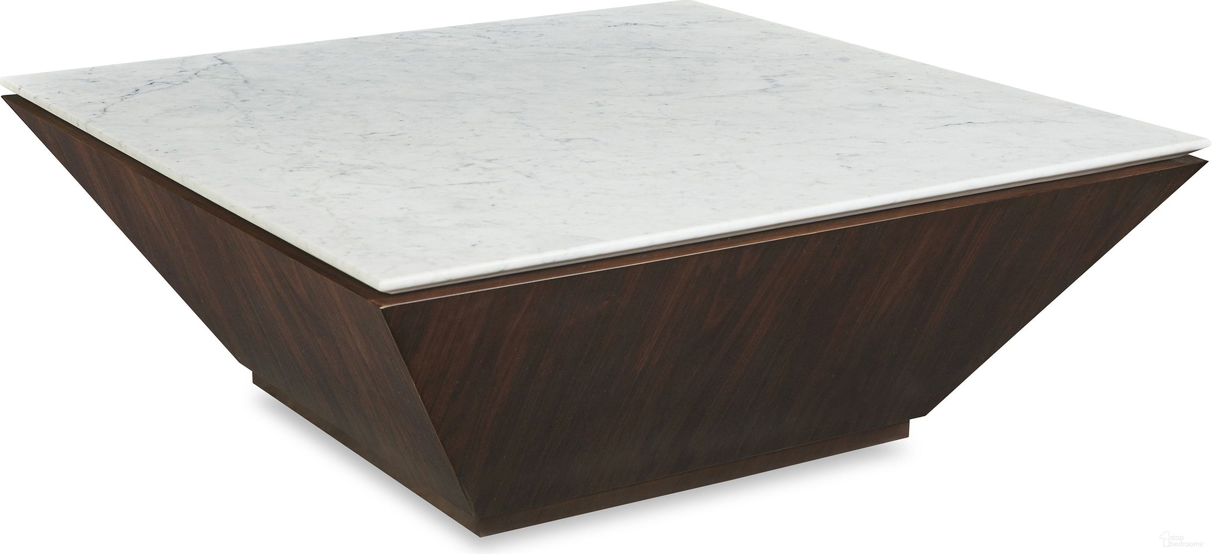 The appearance of Compositions Cocktail Table with Marble Top In Bridgeton designed by Century Furniture in the modern / contemporary interior design. This bridgeton piece of furniture  was selected by 1StopBedrooms from Compositions Collection to add a touch of cosiness and style into your home. Sku: C9H-602B;C9H-602T. Material: Walnut Veneer.
