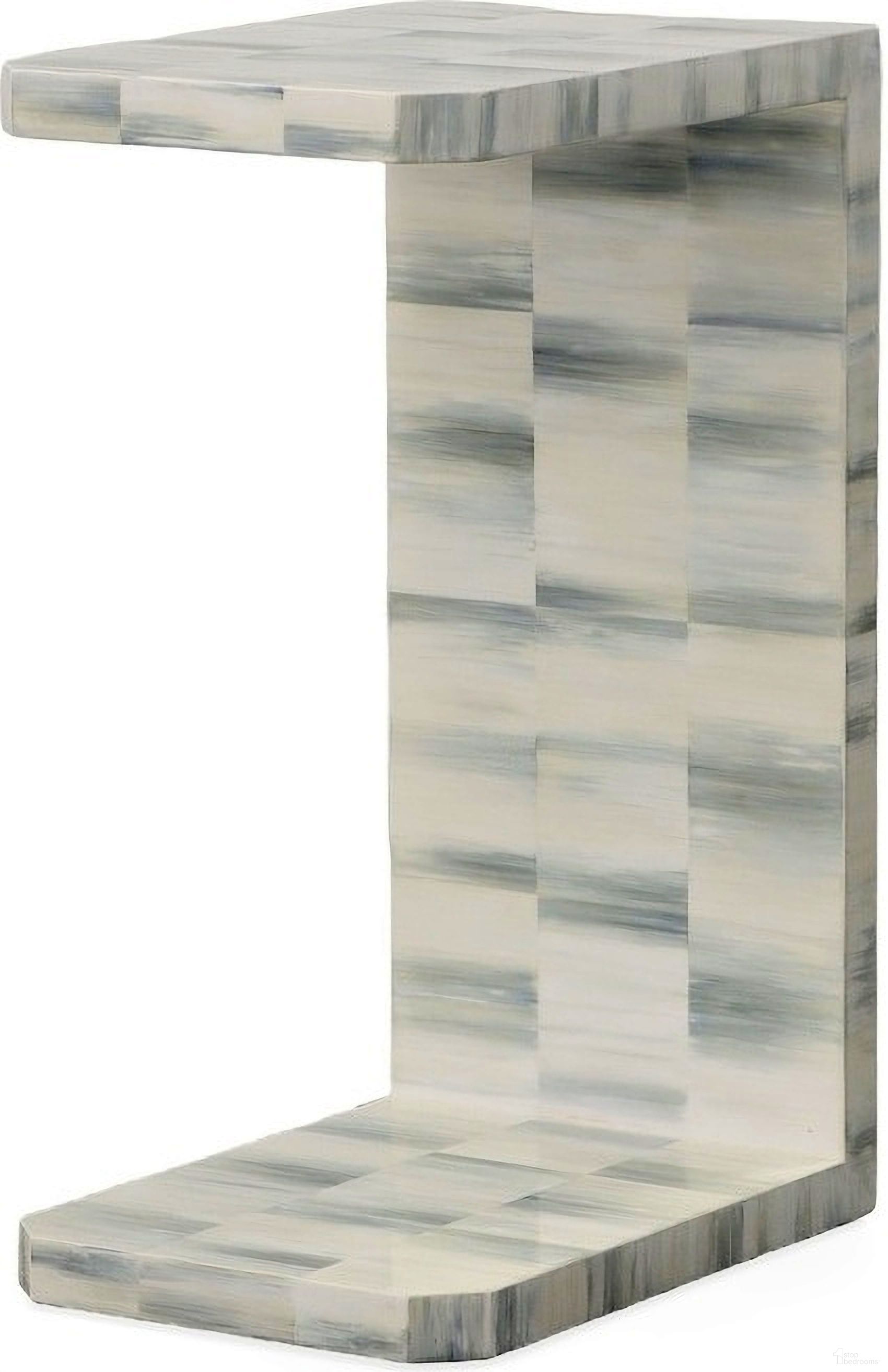 The appearance of Compositions Pull-Up Table In White and Gray designed by Century Furniture in the transitional interior design. This white and gray piece of furniture was selected by 1StopBedrooms from Compositions Collection to add a touch of cosiness and style into your home. Sku: C9A-613. Material: Faux Horn.