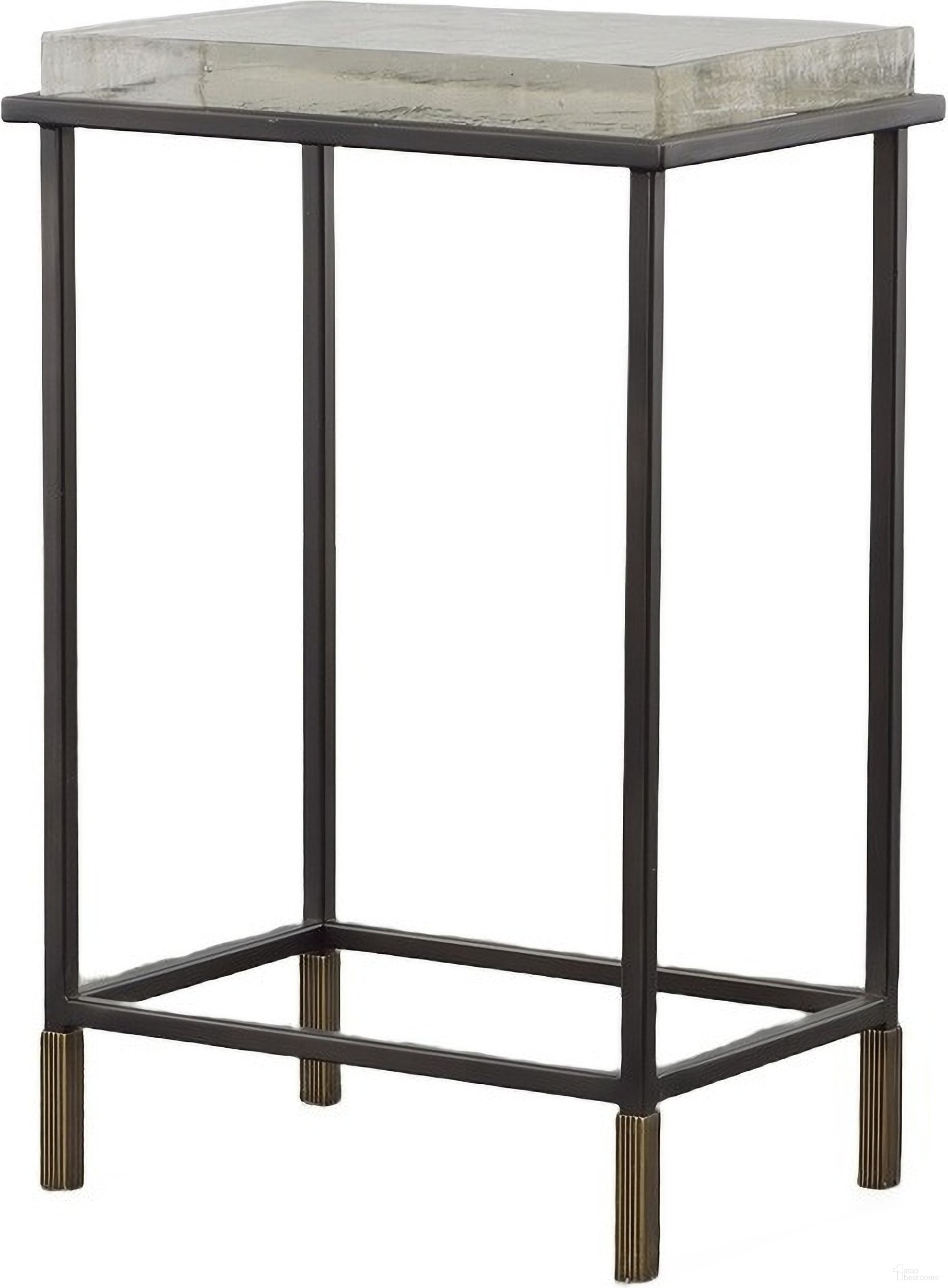 The appearance of Compositions Side Table - Small In Bronze designed by Century Furniture in the modern / contemporary interior design. This bronze piece of furniture  was selected by 1StopBedrooms from Compositions Collection to add a touch of cosiness and style into your home. Sku: C9A-624S. Material: Metal.
