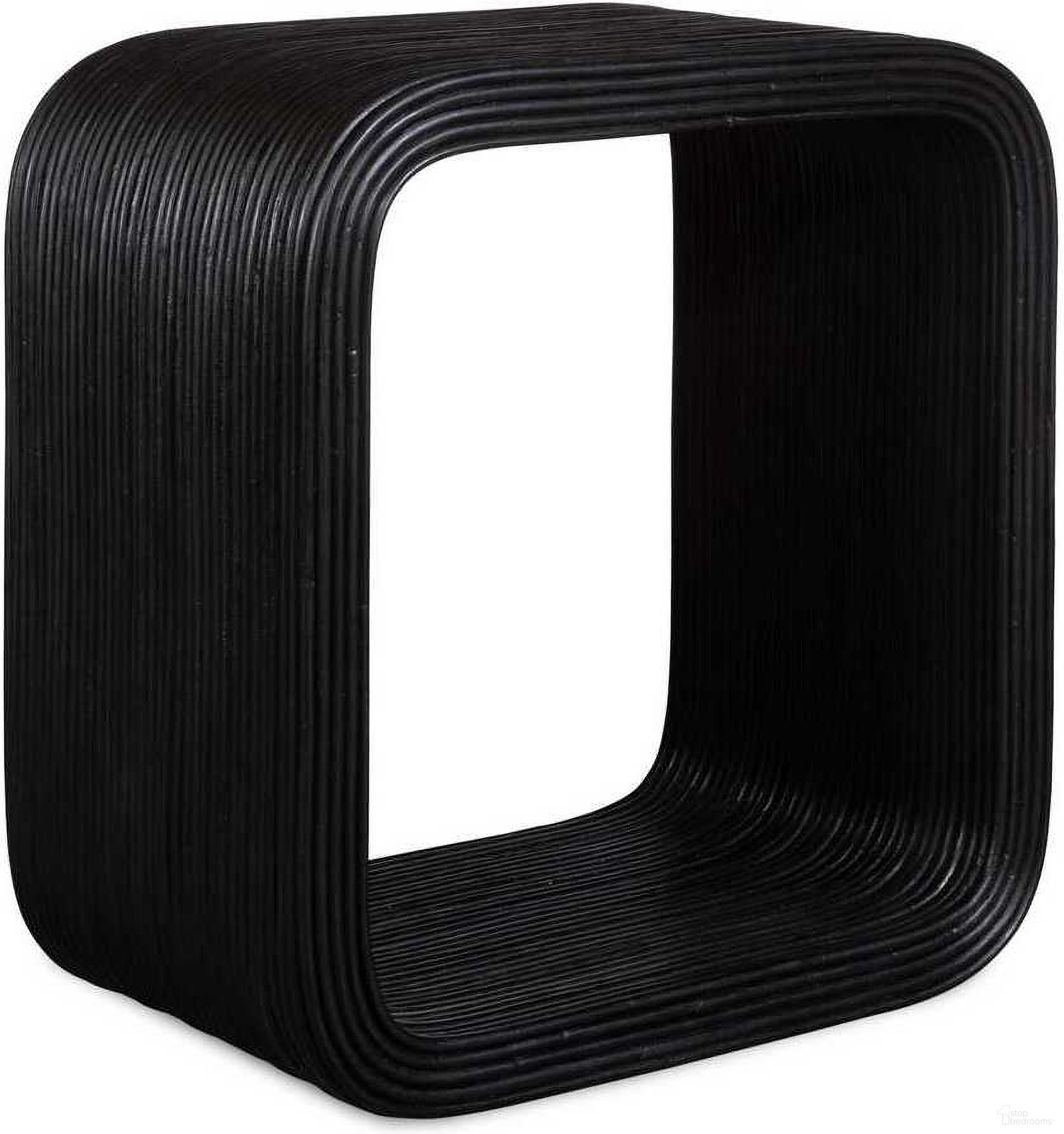 The appearance of Compton Rattan Side Table In Black designed by Uttermost in the transitional interior design. This black piece of furniture was selected by 1StopBedrooms from Compton Collection to add a touch of cosiness and style into your home. Sku: 50046. Material: Wood.