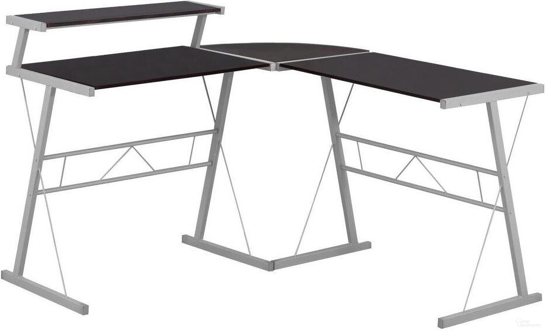 The appearance of Computer Desk In Espresso designed by Monarch Specialties in the modern / contemporary interior design. This espresso piece of furniture  was selected by 1StopBedrooms from  to add a touch of cosiness and style into your home. Sku: I 7171. Material: MDF.