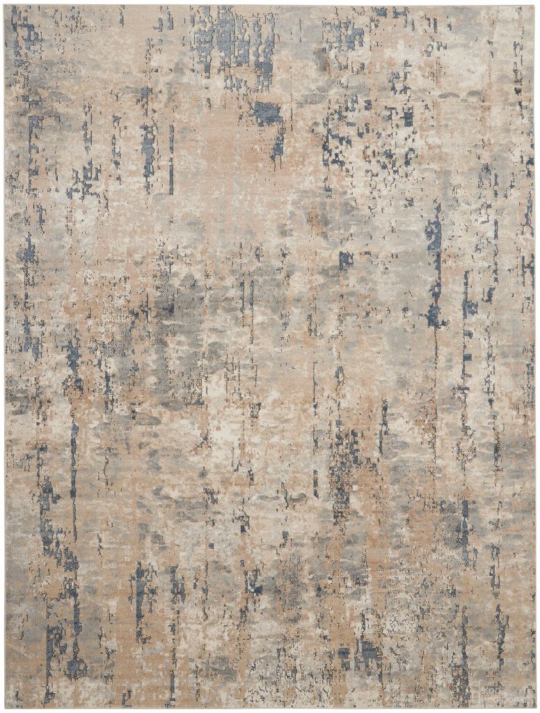 The appearance of Concerto 12' x 15' Modern Indoor Rug In Beige Grey designed by Nourison in the modern / contemporary interior design. This beige grey piece of furniture was selected by 1StopBedrooms from Concerto Collection to add a touch of cosiness and style into your home. Sku: 99446956637. Material: Polypropylene.