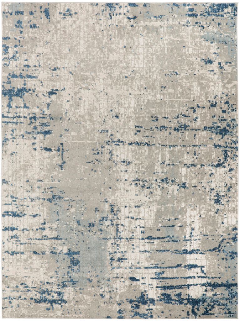 Concerto 12' x 15' Indoor Rug In Ivory Grey Blue