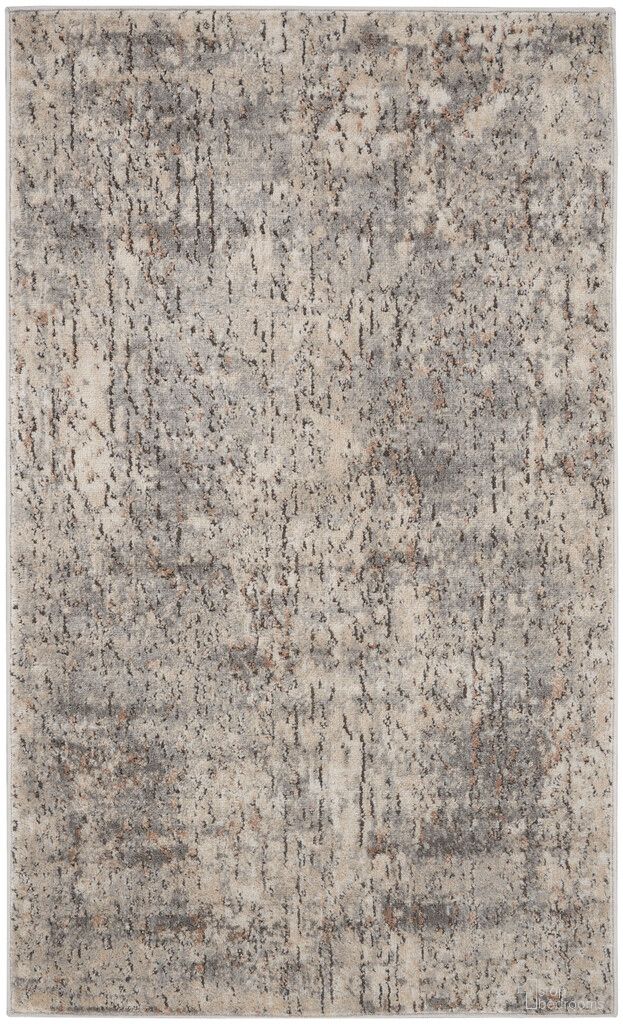 The appearance of Concerto 3' x 5' Contemporary Indoor Rug In Beige Grey designed by Nourison in the modern / contemporary interior design. This beige grey piece of furniture  was selected by 1StopBedrooms from Concerto Collection to add a touch of cosiness and style into your home. Sku: 99446808882. Material: Polypropylene.