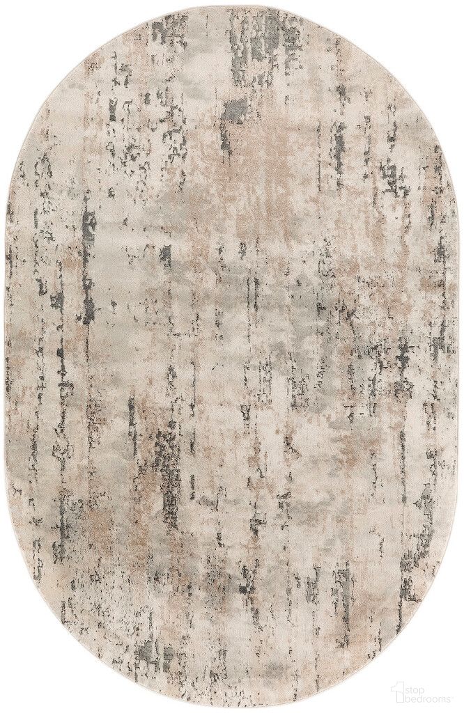 The appearance of Concerto 6' x 9' Oval Modern Indoor Rug In Beige Grey designed by Nourison in the modern / contemporary interior design. This beige grey piece of furniture was selected by 1StopBedrooms from Concerto Collection to add a touch of cosiness and style into your home. Sku: 99446956286. Material: Polypropylene.