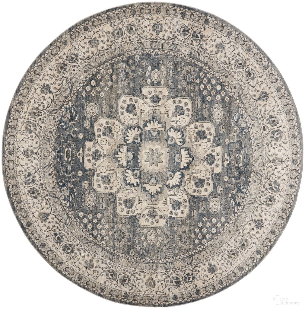 The appearance of Concerto 7'10" x 7'10" Round Indoor Rug In Grey and Ivory designed by Nourison in the rustic / southwestern interior design. This grey/ivory piece of furniture was selected by 1StopBedrooms from Concerto Collection to add a touch of cosiness and style into your home. Sku: 99446808875. Material: Polypropylene.