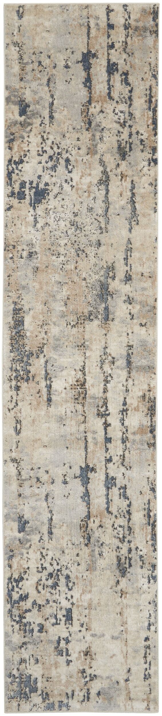 The appearance of Concerto Beige and Grey 2'2" x 10' Runner Modern Area Rug designed by Nourison in the modern / contemporary interior design. This beige and grey piece of furniture  was selected by 1StopBedrooms from Concerto Collection to add a touch of cosiness and style into your home. Sku: 99446748645. Material: Polypropylene.