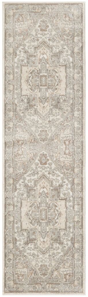 Concerto Vintage 2'2" x 7'6" Indoor Rug In Beige
