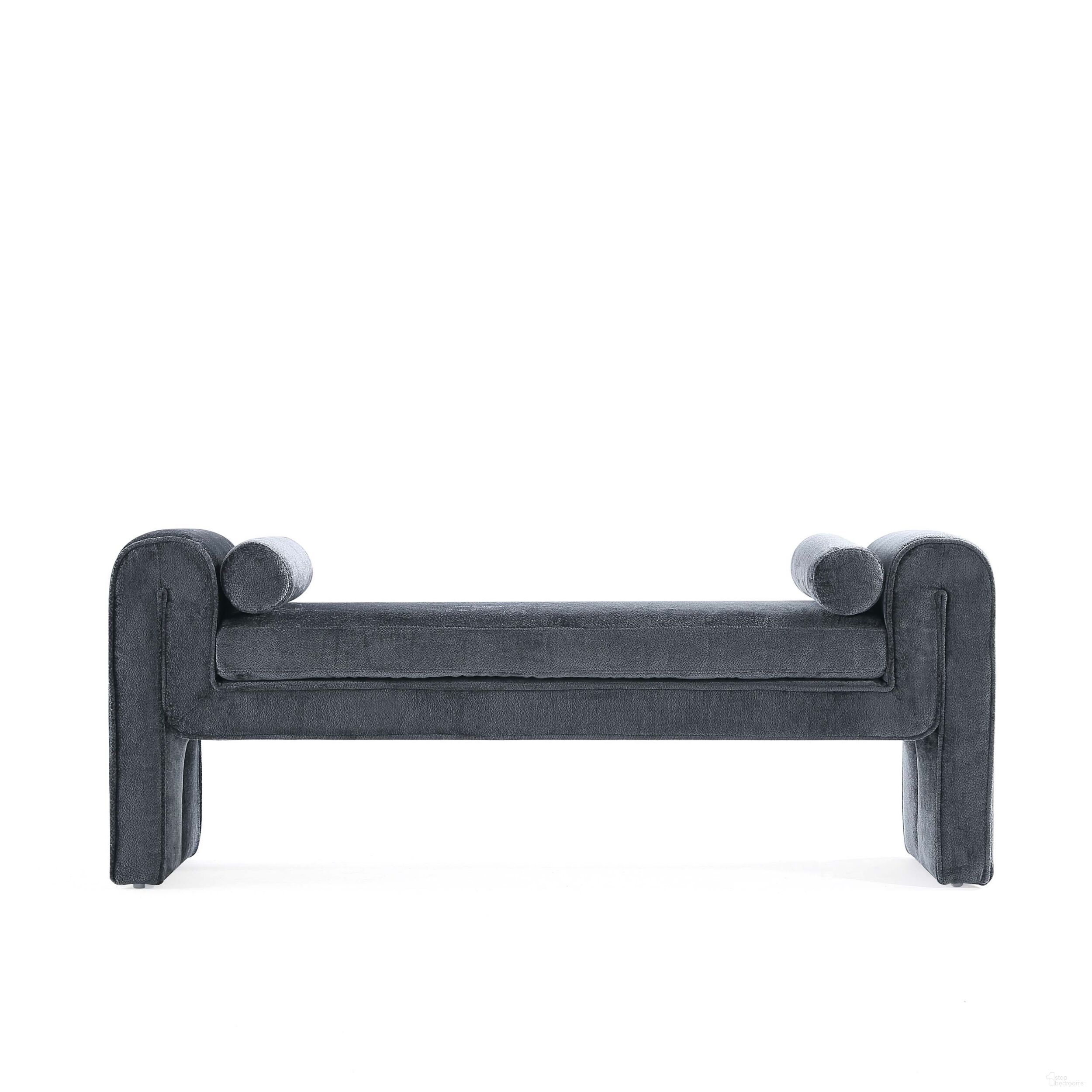The appearance of Concord Bench In Black designed by Manhattan Comfort in the modern / contemporary interior design. This black piece of furniture  was selected by 1StopBedrooms from Concord Collection to add a touch of cosiness and style into your home. Sku: BE001-BK. Material: Wood.