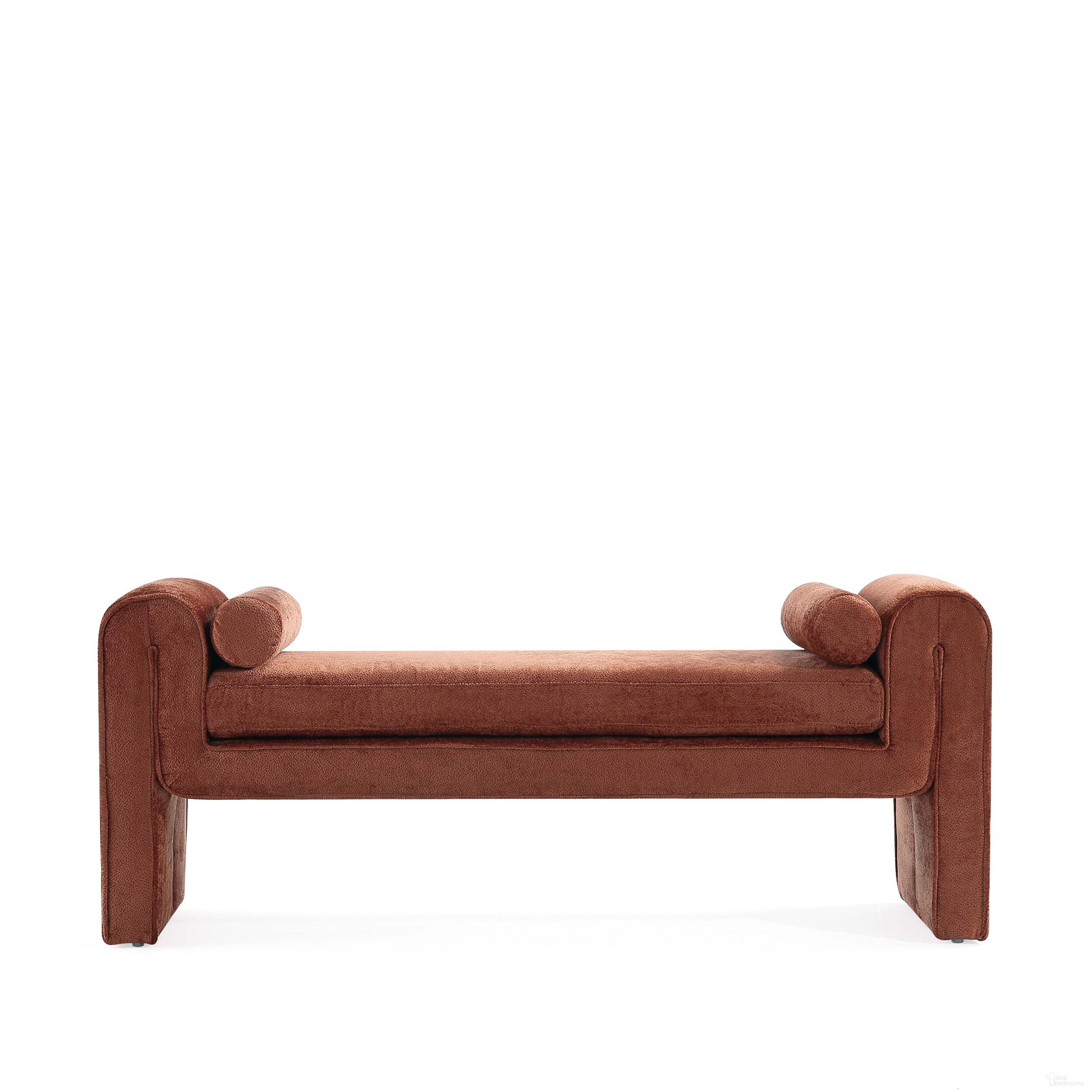 The appearance of Concord Bench In Terracotta designed by Manhattan Comfort in the modern / contemporary interior design. This terracotta piece of furniture was selected by 1StopBedrooms from Concord Collection to add a touch of cosiness and style into your home. Sku: BE001-TR. Material: Wood.