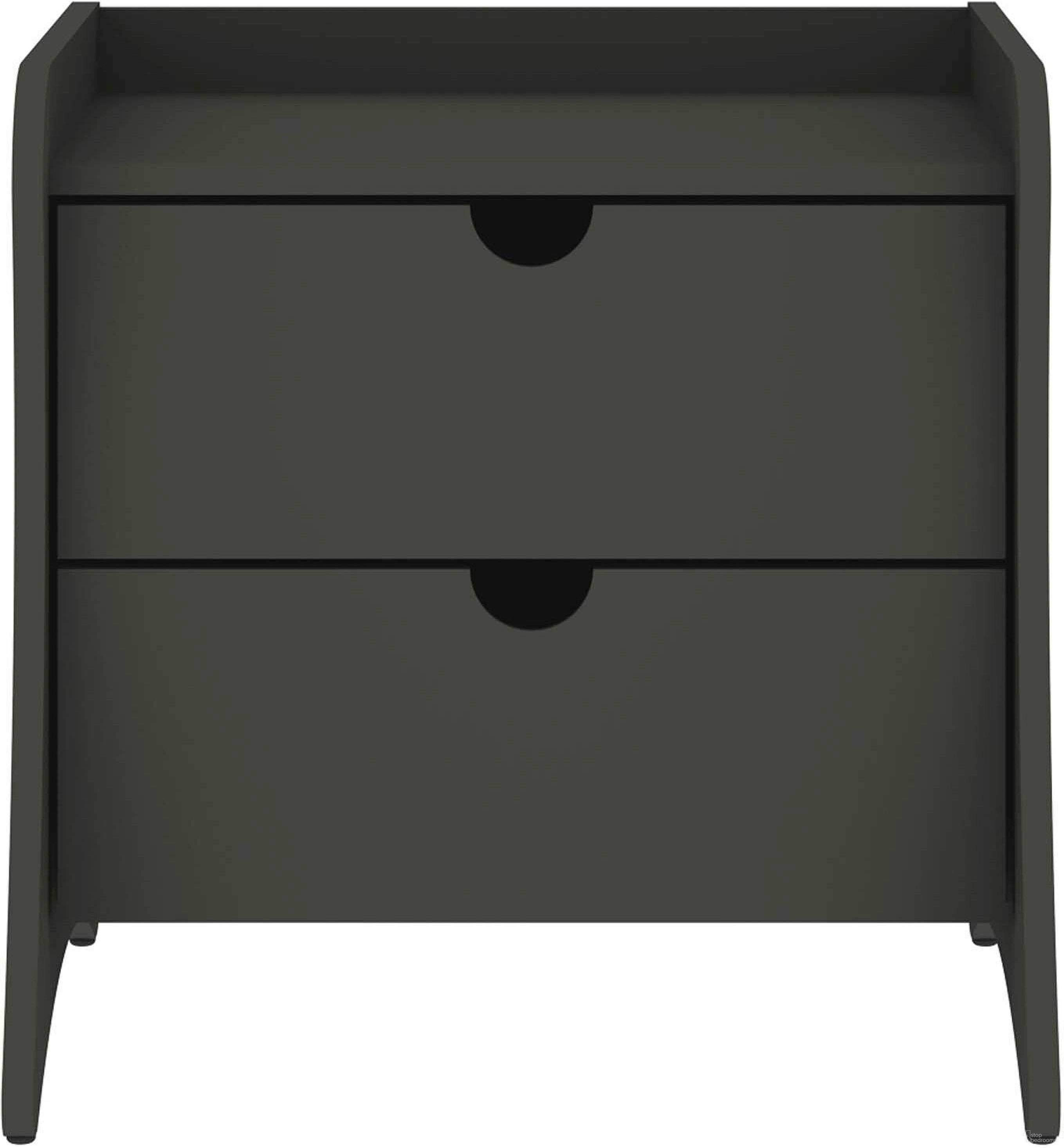 The appearance of Coney Nightstand In Grey designed by Manhattan Comfort in the transitional interior design. This grey piece of furniture was selected by 1StopBedrooms from Coney Collection to add a touch of cosiness and style into your home. Sku: 181GMC9. Material: MDF.
