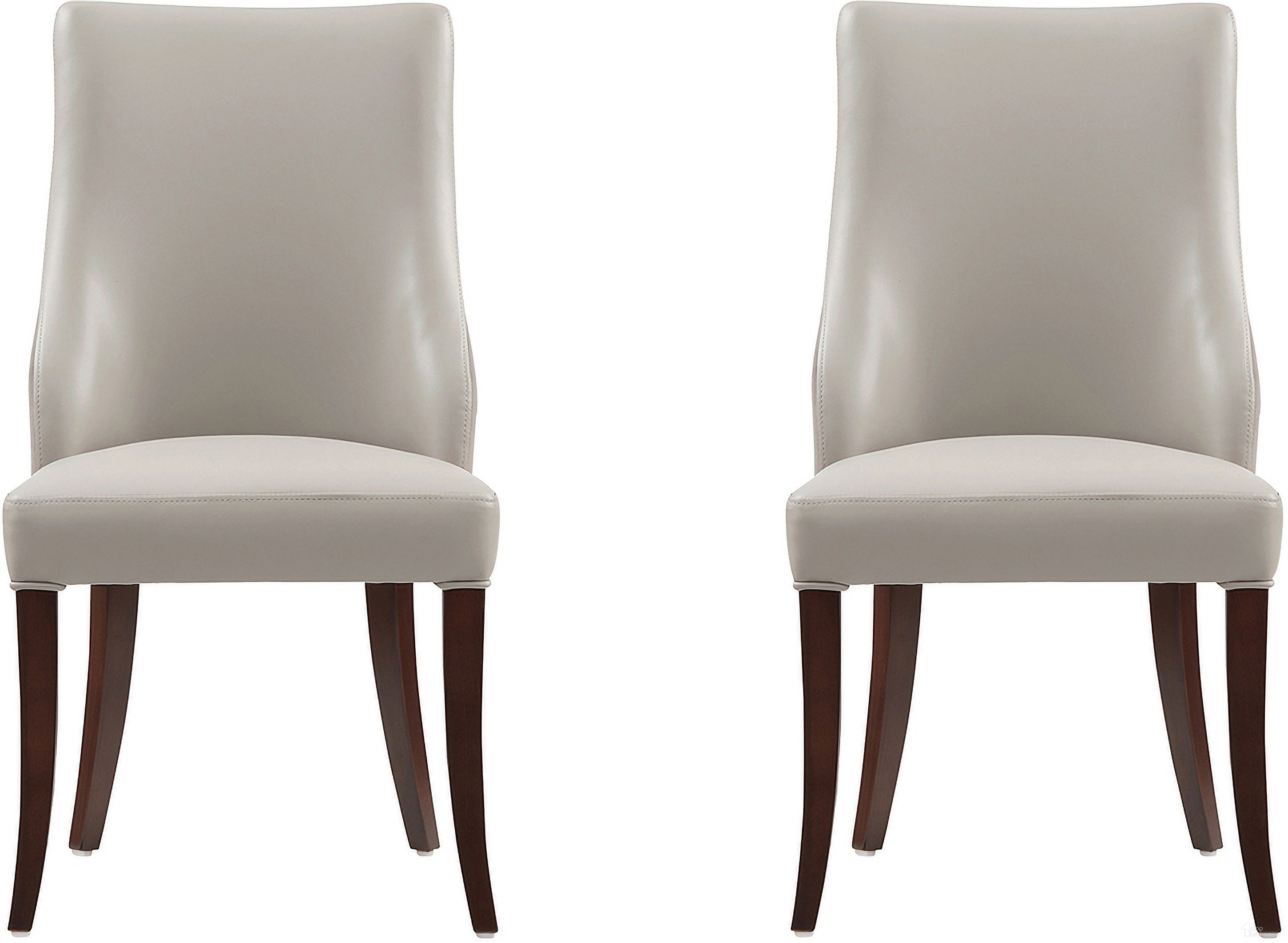 The appearance of Connie Dining Chair Set of 2 In Light Grey designed by Manhattan Comfort in the modern / contemporary interior design. This light grey piece of furniture was selected by 1StopBedrooms from Connie Collection to add a touch of cosiness and style into your home. Sku: DC095-LG. Material: Beech. Chair Type: Side Chair.