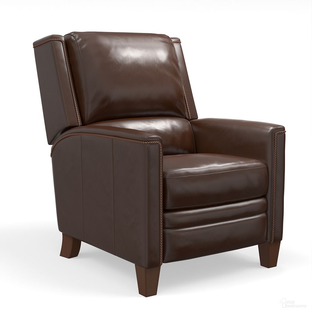 The appearance of Connor Power High Leg Recliner with Power Headrest In Espresso designed by Parker House in the traditional interior design. This espresso piece of furniture was selected by 1StopBedrooms from Connor Collection to add a touch of cosiness and style into your home. Sku: MCNR#812PH-P25-ESPR. Material: Top Grain Leather.