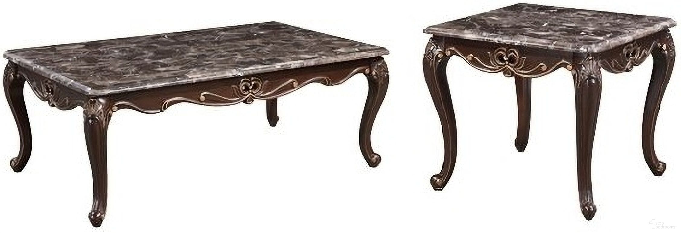 The appearance of Constantine Occasional Table Set In Cherry designed by New Classic in the traditional interior design. This cherry piece of furniture was selected by 1StopBedrooms from Constantine Collection to add a touch of cosiness and style into your home. Sku: T532T-10;T532T-20. Material: Marble.