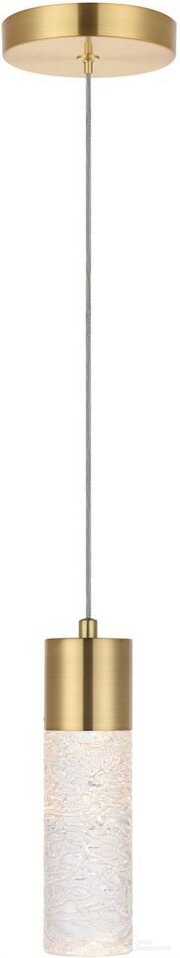 Constellation 1 Light Gold Led Pendant