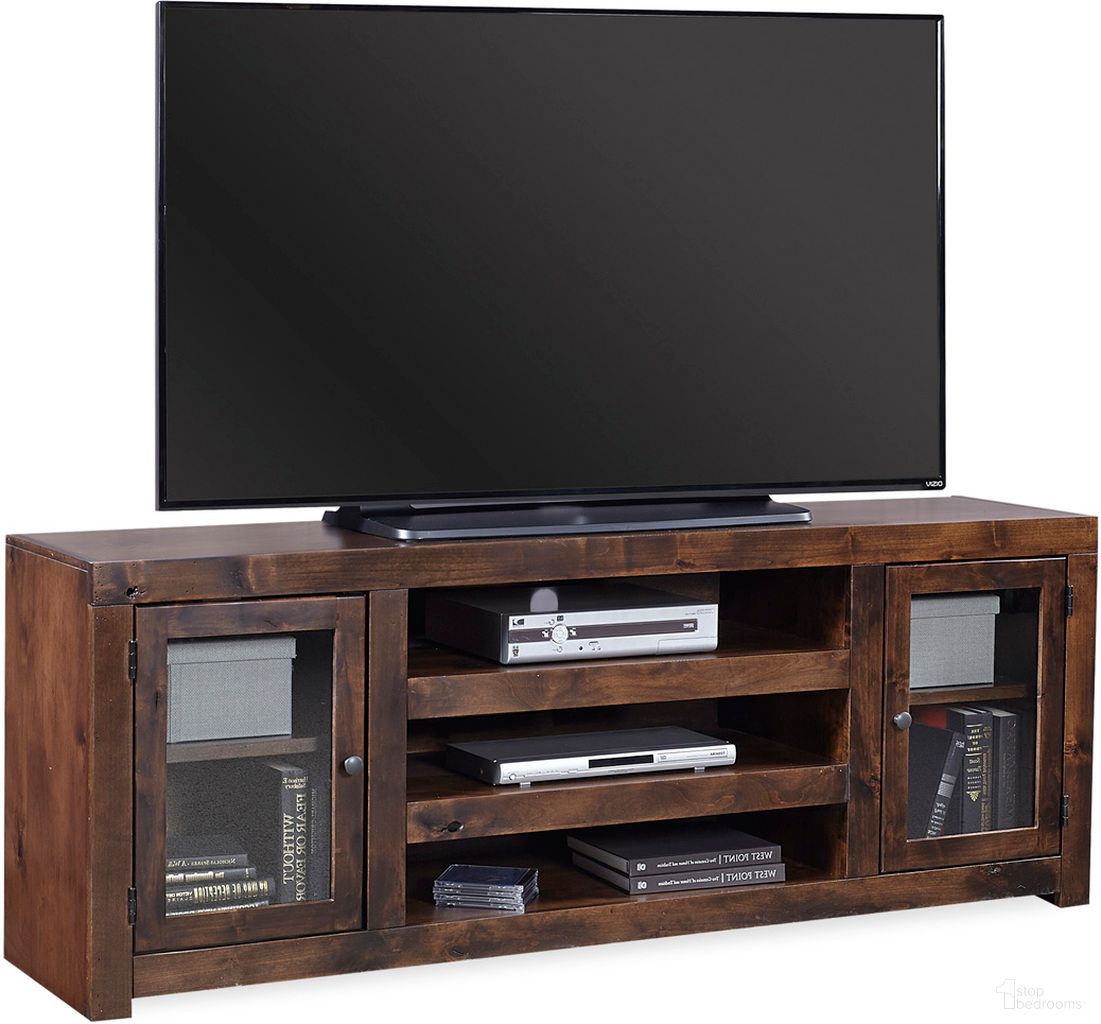 The appearance of Contemporary Alder 72 Inch Console With Doors In Dark Brown designed by Aspenhome in the modern / contemporary interior design. This dark brown piece of furniture was selected by 1StopBedrooms from Contemporary Alder Collection to add a touch of cosiness and style into your home. Sku: DL1073-TOB. Material: Wood.