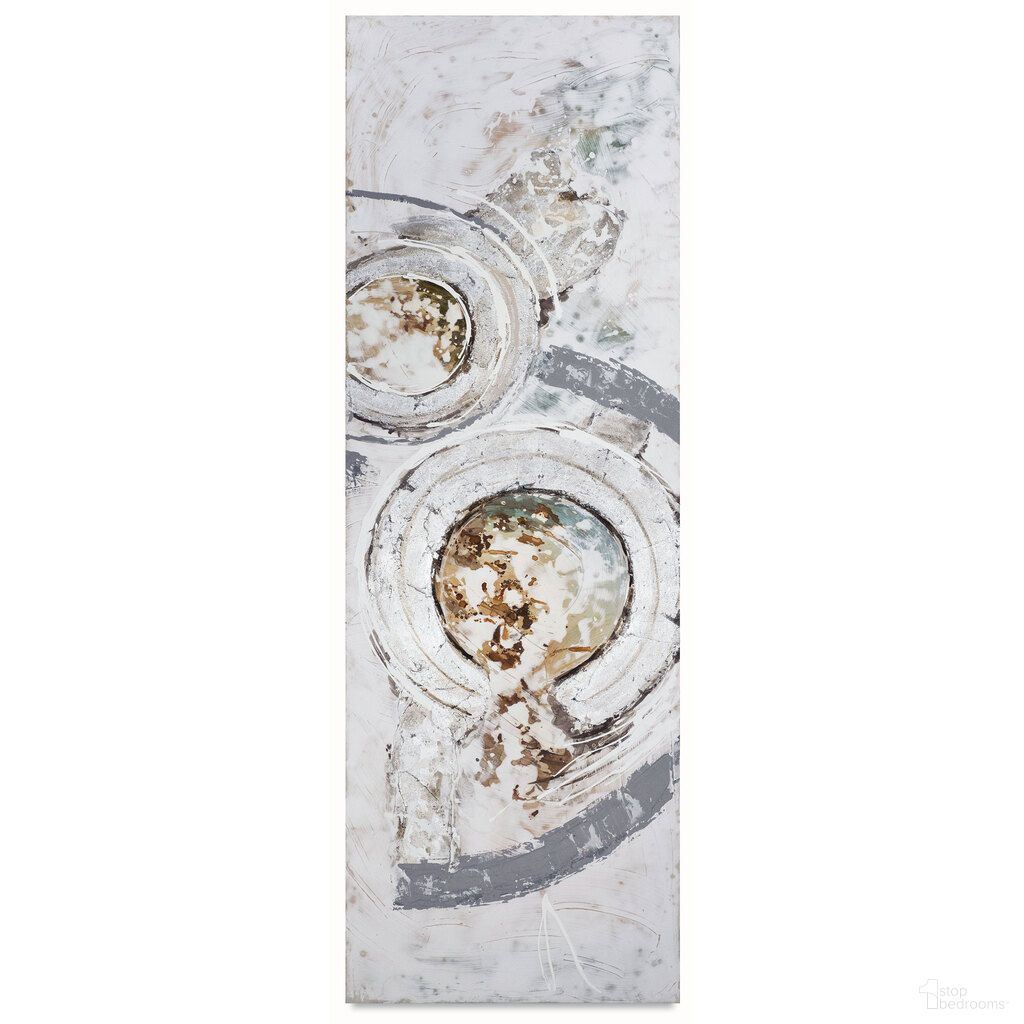 Continunation I Hand Painted Canvas In Multi