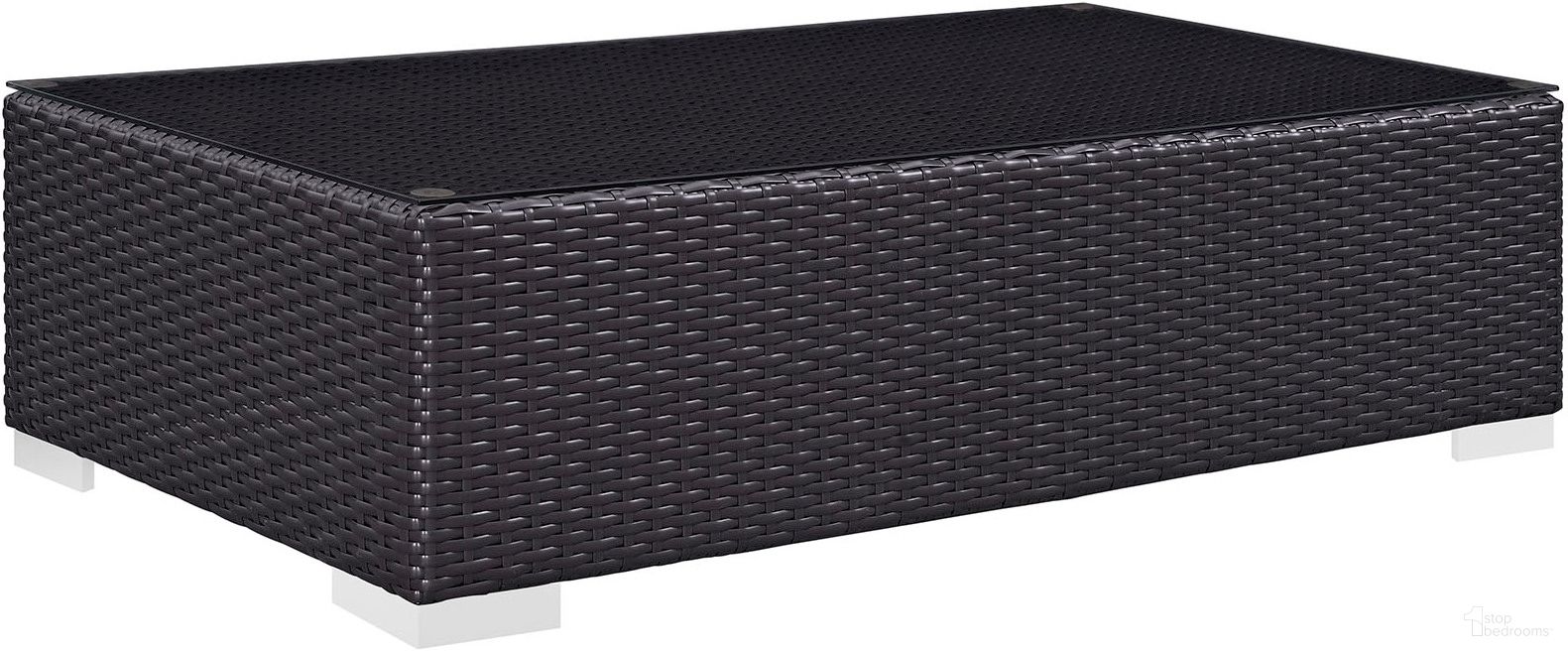 The appearance of Convene Espresso Outdoor Patio Coffee Table designed by Modway in the modern / contemporary interior design. This espresso piece of furniture was selected by 1StopBedrooms from Convene Collection to add a touch of cosiness and style into your home. Sku: EEI-1908-EXP. Material: Rattan. Table Top Shape: Rectangular.