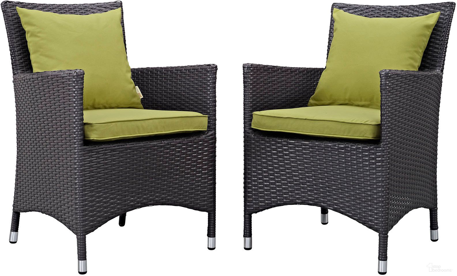 The appearance of Convene Espresso Peridot 2 Piece Outdoor Patio Dining Set designed by Modway in the modern / contemporary interior design. This espresso peridot piece of furniture was selected by 1StopBedrooms from Convene Collection to add a touch of cosiness and style into your home. Sku: EEI-1913-EXP;EEI-1913-PER;EEI-1913-EXP;EEI-1913-PER. Material: Rattan.