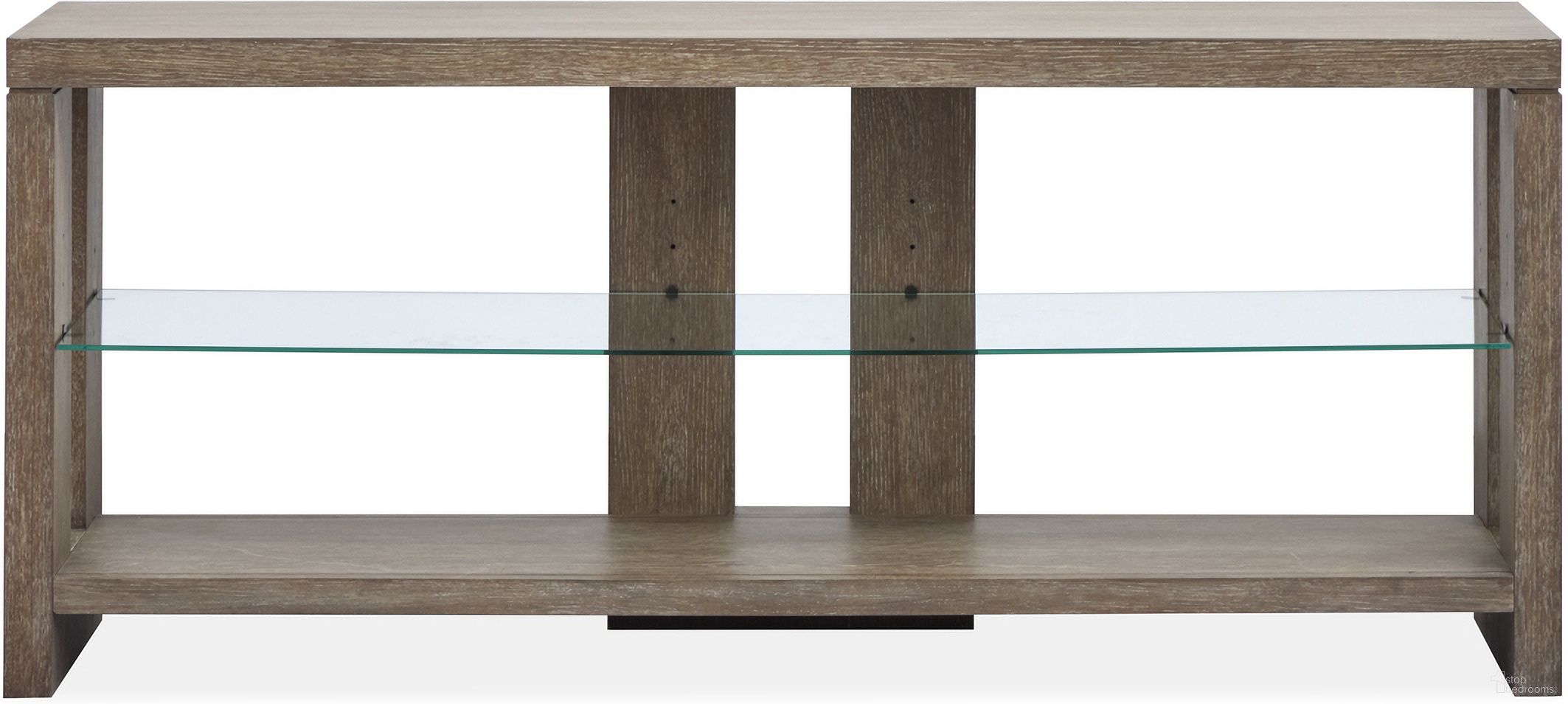The appearance of Conway Console Sofa Table In Spiced Brown designed by Magnussen in the transitional interior design. This spiced brown piece of furniture  was selected by 1StopBedrooms from Conway Collection to add a touch of cosiness and style into your home. Sku: T6315-86. Material: Oak Veneer.