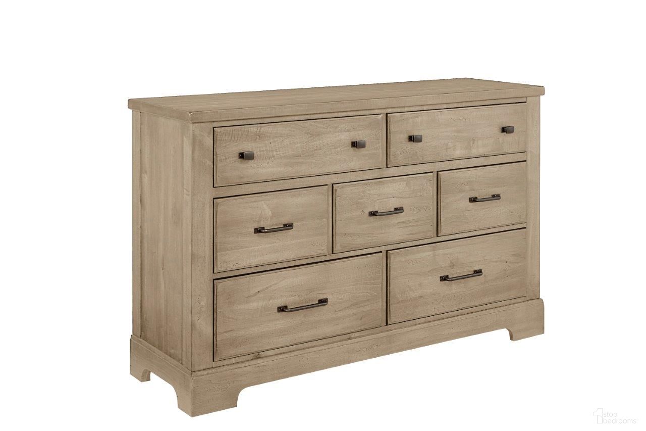 The appearance of Cool Rustic 7 Drawer Dresser In Clear Maple designed by Artisan & Post in the transitional interior design. This maple piece of furniture was selected by 1StopBedrooms from Cool Rustic Collection to add a touch of cosiness and style into your home. Sku: 176-002. Material: Birch.
