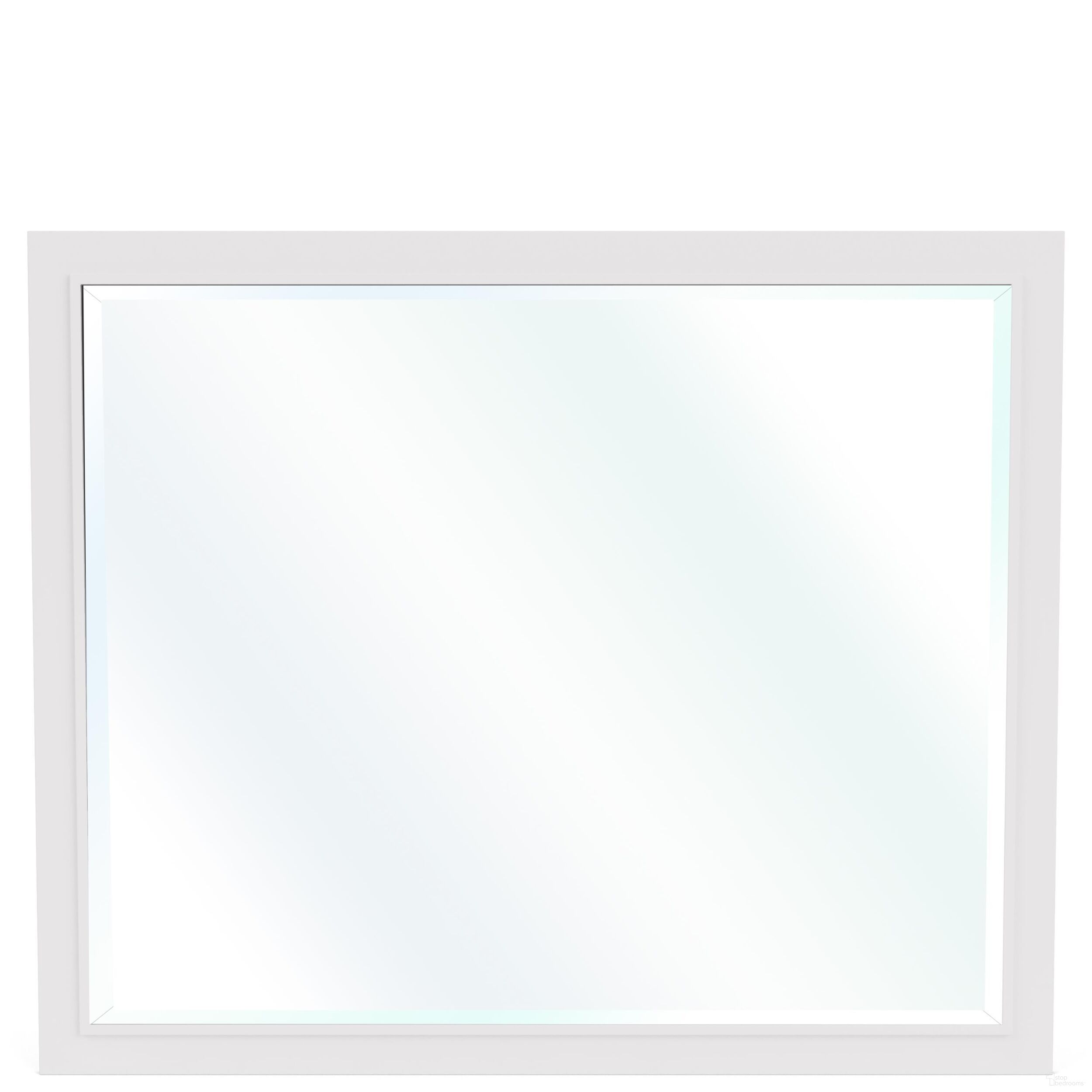The appearance of Cora Landscape Mirror In Cloud designed by Riverside Furniture in the country / farmhouse interior design. This cloud piece of furniture was selected by 1StopBedrooms from Cora Collection to add a touch of cosiness and style into your home. Sku: 37263.
