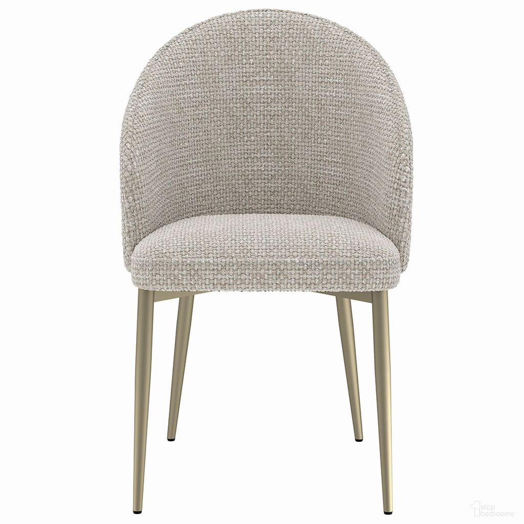 Cora Side Chair Set of 2 In Champagne
