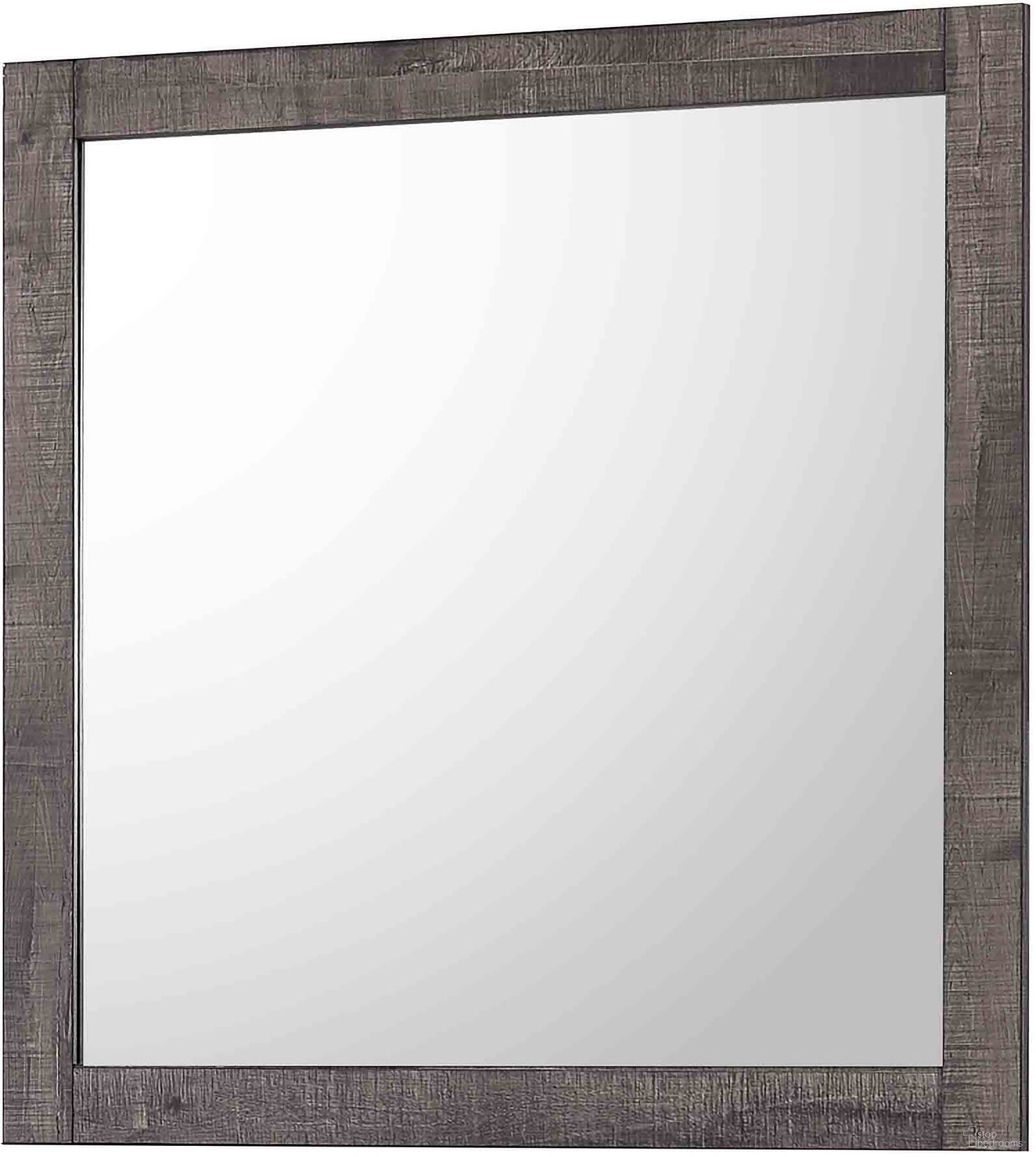 Coralee Dresser Mirror In Grey