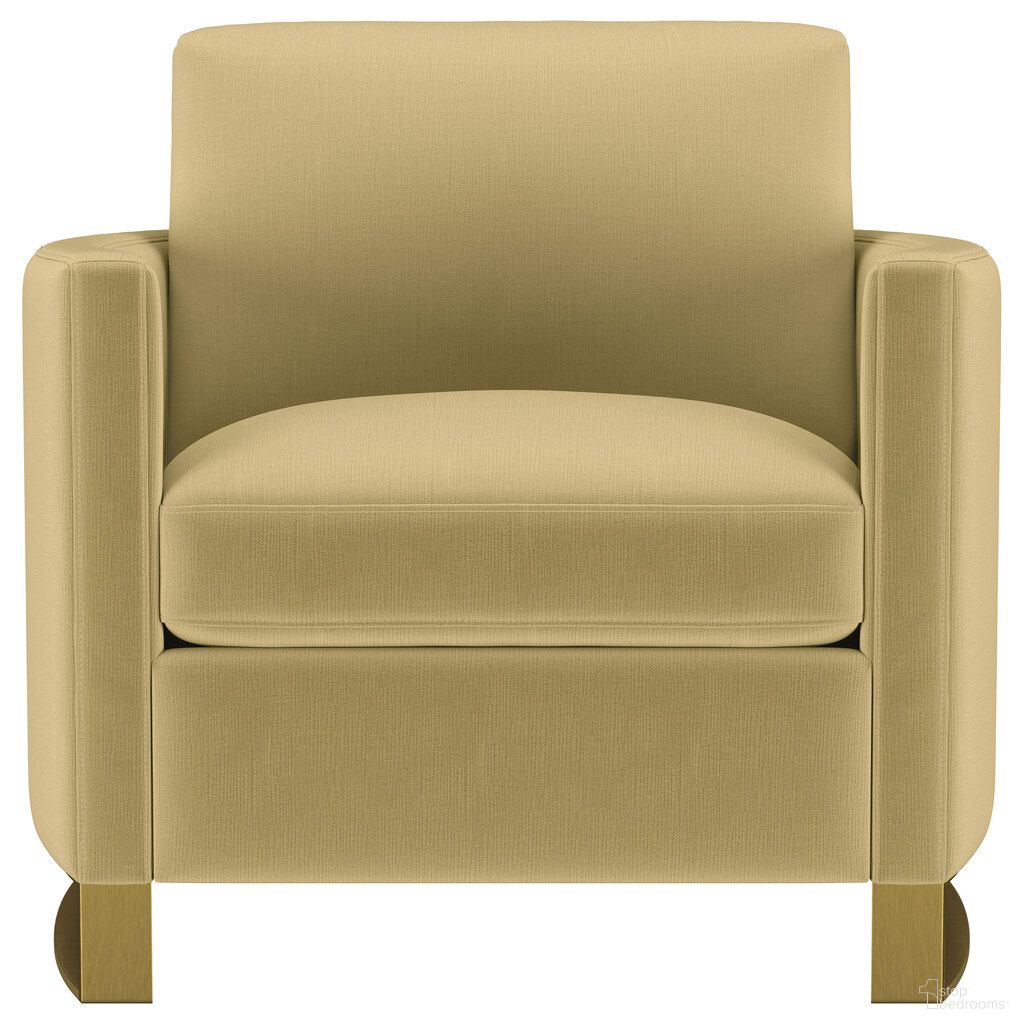 The appearance of Corliss Upholstered Curved Track Arm Chair In Camel designed by Coaster in the modern / contemporary interior design. This camel piece of furniture was selected by 1StopBedrooms from Corliss Collection to add a touch of cosiness and style into your home. Sku: 508826. Material: Fabric.