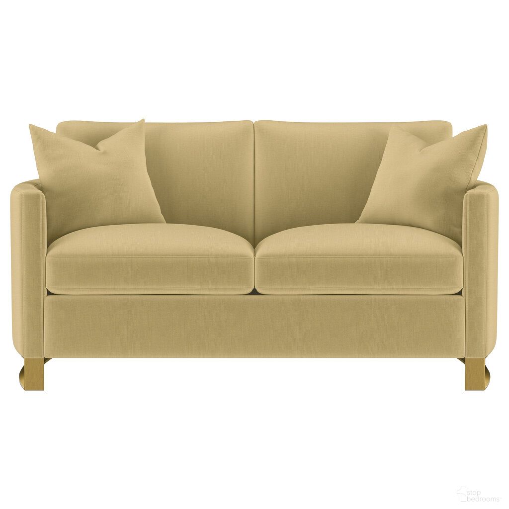 The appearance of Corliss Upholstered Curved Track Arm Loveseat In Camel designed by Coaster in the modern / contemporary interior design. This camel piece of furniture was selected by 1StopBedrooms from Corliss Collection to add a touch of cosiness and style into your home. Sku: 508825. Material: Fabric.