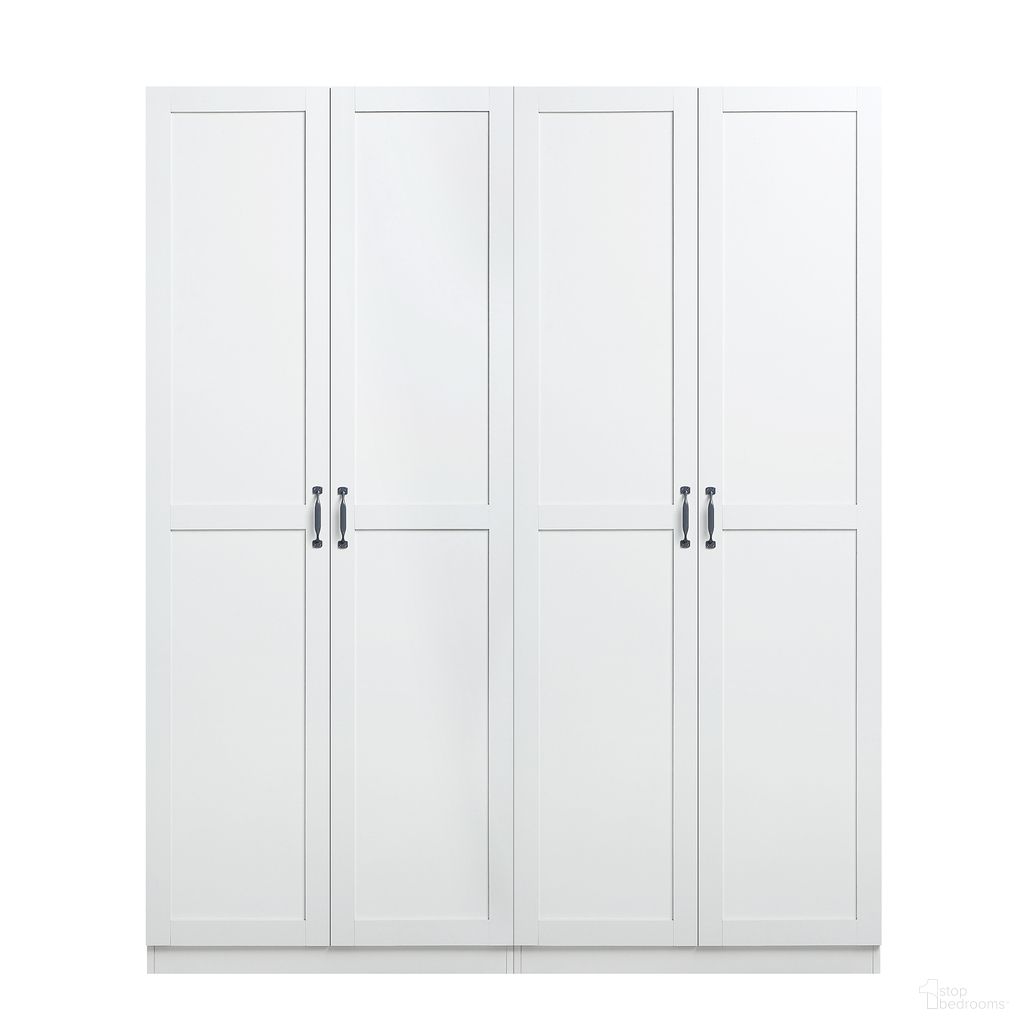 Cornelia 2-Piece Wardrobe Closet In White