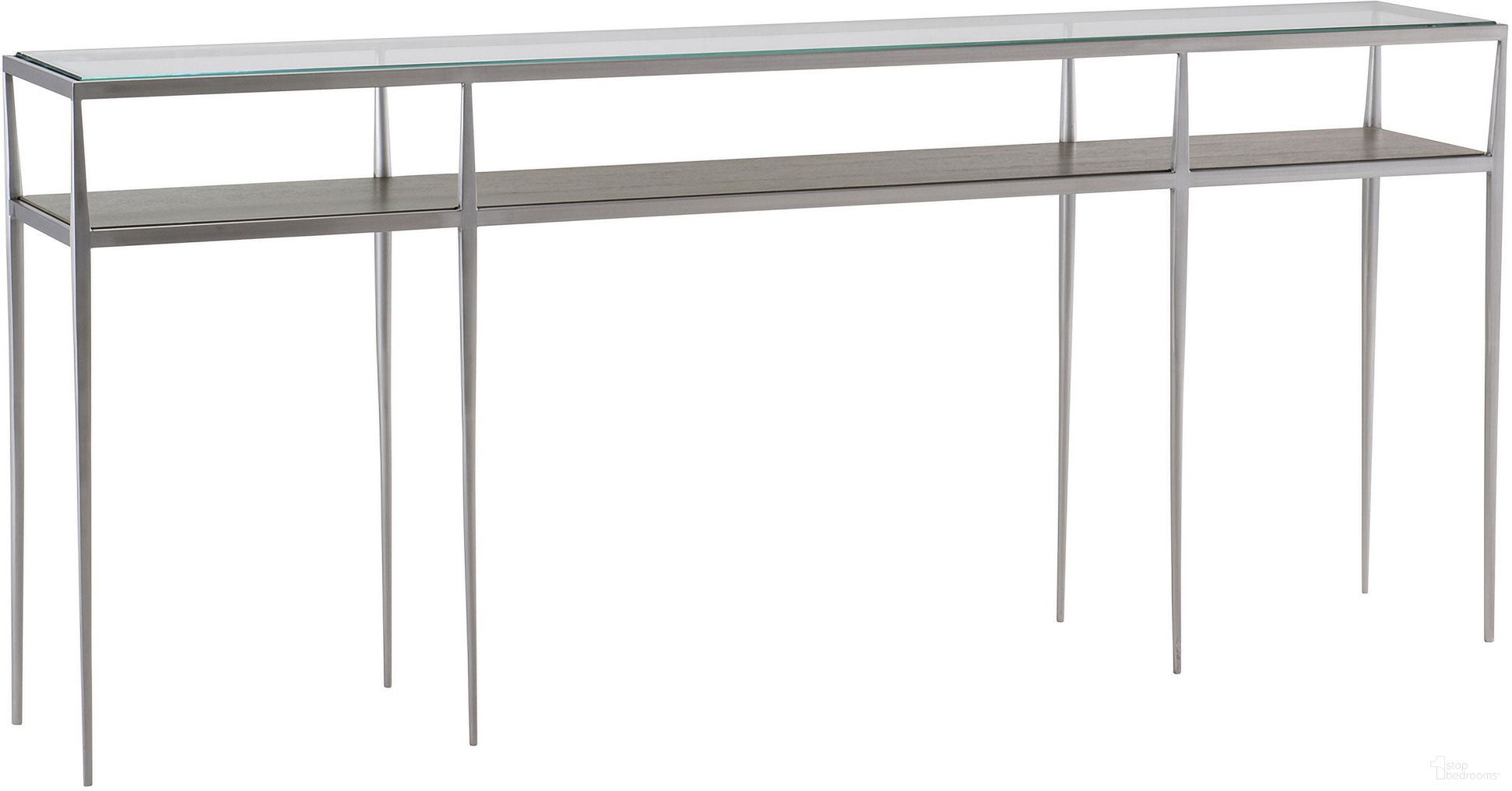The appearance of Cornelia Console Table designed by Bernhardt in the traditional interior design. This nebbia piece of furniture  was selected by 1StopBedrooms from Cornelia Collection to add a touch of cosiness and style into your home. Sku: 331910. Material: Glass.