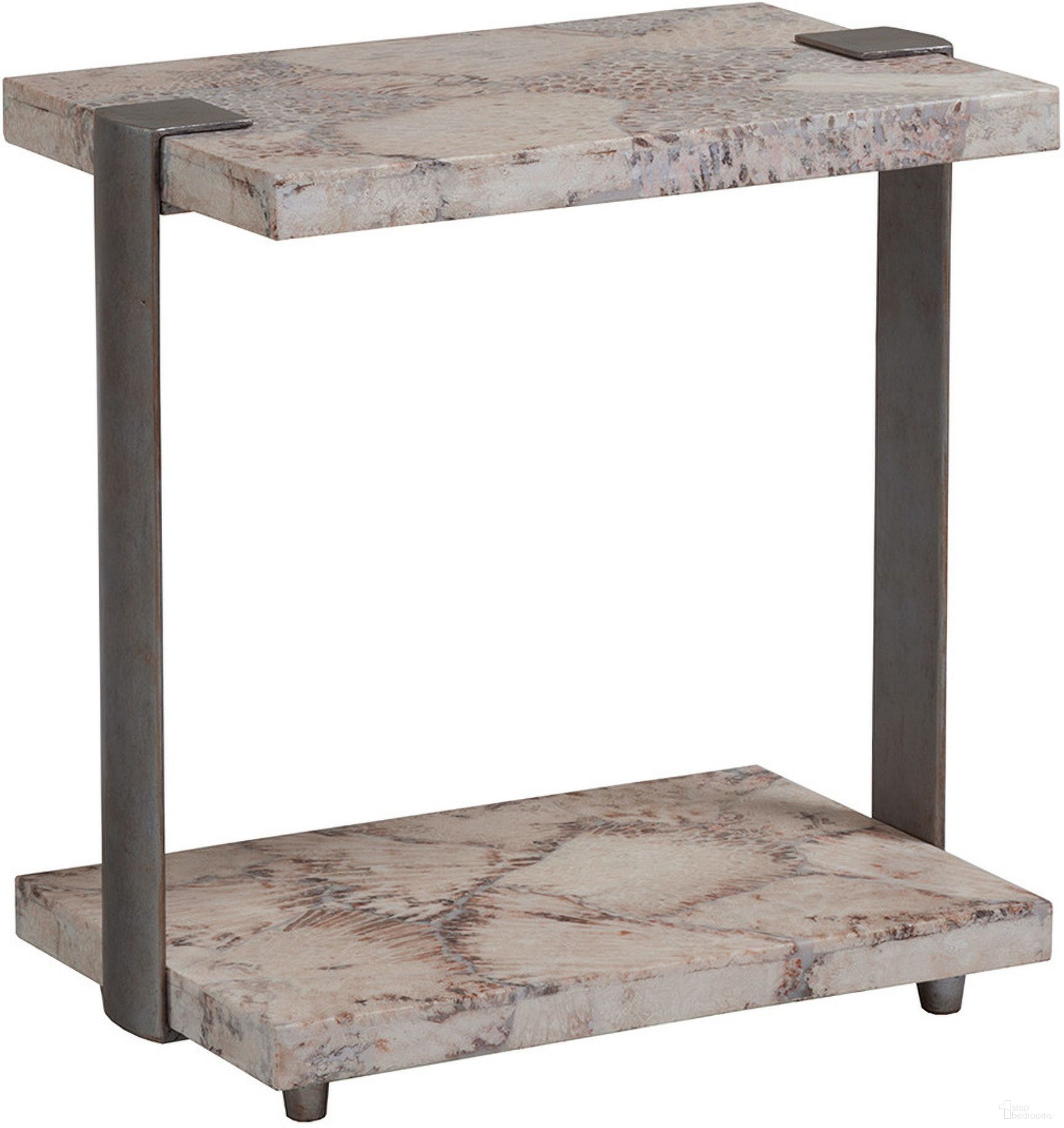 The appearance of Signature Designs Corrina Spot Table In Natural designed by Artistica Home in the industrial interior design. This natural piece of furniture  was selected by 1StopBedrooms from Signature Designs Collection to add a touch of cosiness and style into your home. Sku: 2066-955. Material: Metal.