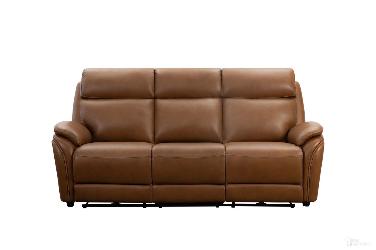 The appearance of Corry Power Reclining Sofa with Power Head Rests, Power Lumbar and Dropdown Table In Saddle designed by BarcaLounger in the modern / contemporary interior design. This saddle piece of furniture  was selected by 1StopBedrooms from Corry Collection to add a touch of cosiness and style into your home. Sku: 39PHL1670379585. Material: Leather Match.