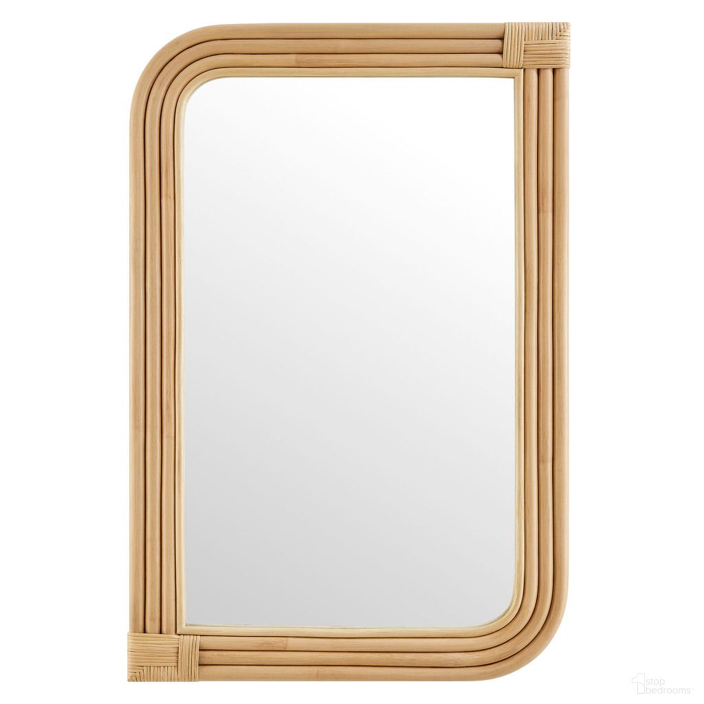 The appearance of Corsica Curved Rectangle Rattan Wall Mirror In Natural designed by Modway in the modern / contemporary interior design. This natural piece of furniture was selected by 1StopBedrooms from Corsica Collection to add a touch of cosiness and style into your home. Sku: EEI-7368-NAT. Material: Rattan.