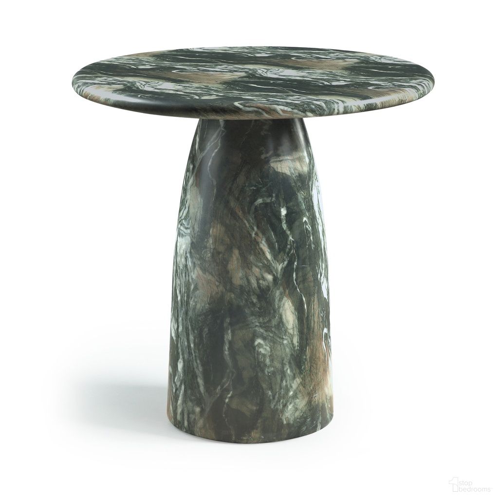 Cosenza Concrete Indoor and Outdoor Bar Table In Green
