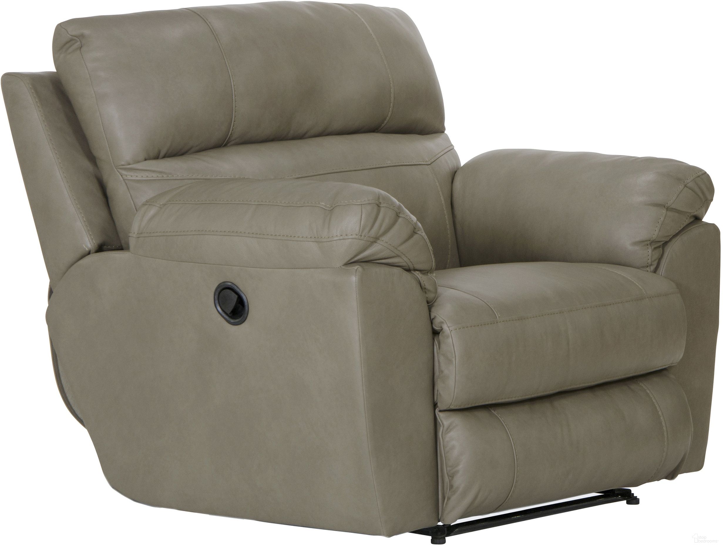The appearance of Costa Lay Flat Recliner In Putty designed by Catnapper in the traditional interior design. This putty piece of furniture was selected by 1StopBedrooms from Costa Collection to add a touch of cosiness and style into your home. Sku: 40707127356307356. Material: Leather.