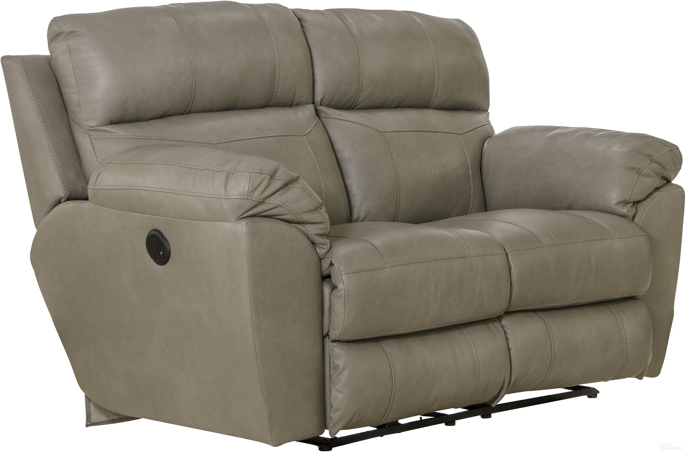The appearance of Costa Power Lay Flat Reclining Loveseat In Putty designed by Catnapper in the traditional interior design. This putty piece of furniture was selected by 1StopBedrooms from Costa Collection to add a touch of cosiness and style into your home. Sku: 64072127356307356. Material: Leather.
