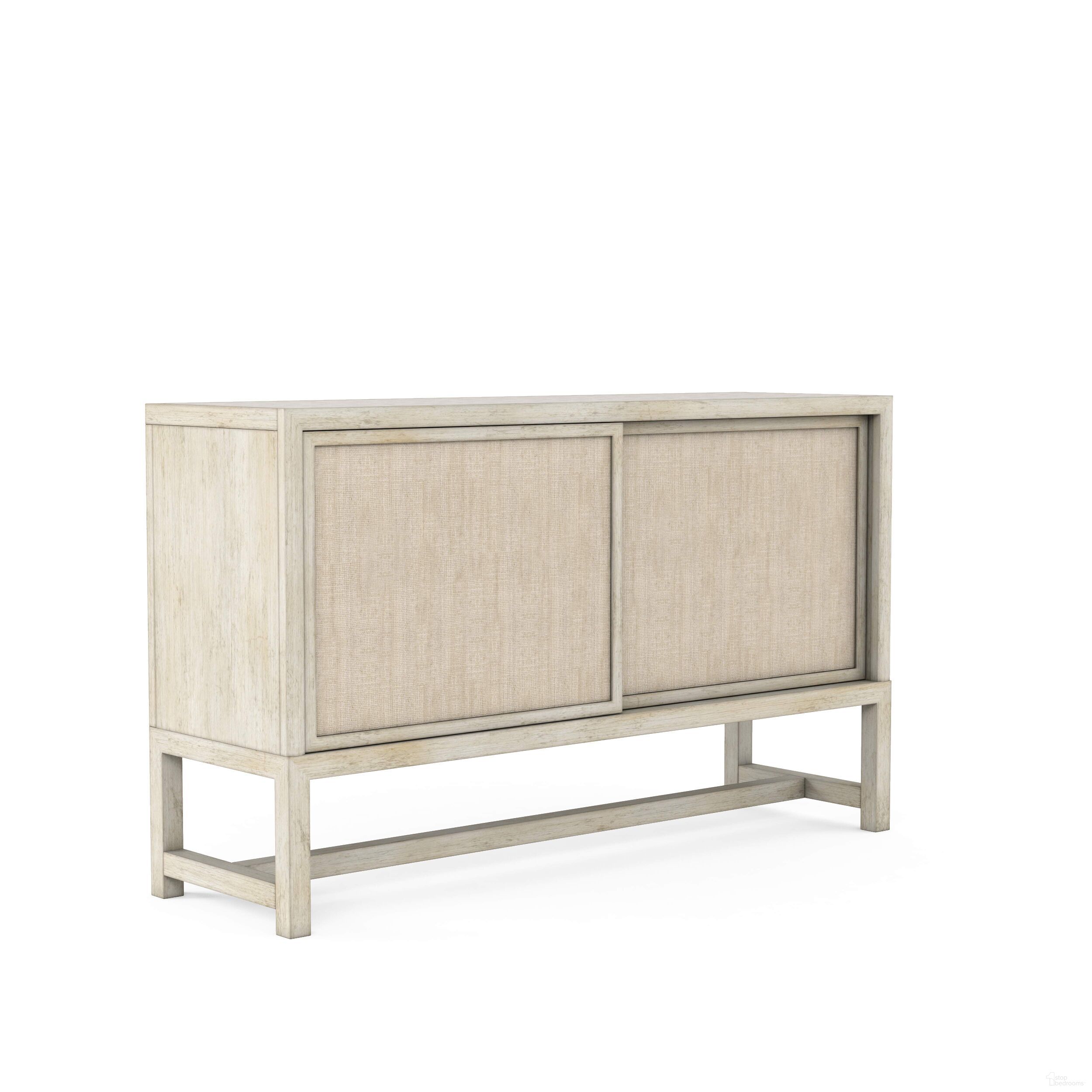 The appearance of Cotiere Sideboard In Beige designed by A.R.T. in the modern / contemporary interior design. This beige piece of furniture  was selected by 1StopBedrooms from Cotiere Collection to add a touch of cosiness and style into your home. Sku: 299251-2349. Material: Parawood.