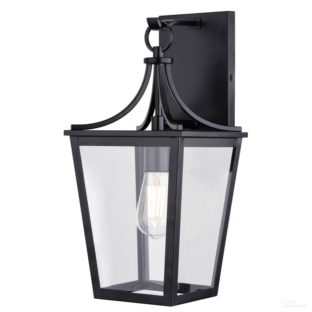 The appearance of Cottage Grove 7.5 Inch Outdoor Wall Light In Matte Black designed by Vaxcel in the transitional interior design. This matte black piece of furniture was selected by 1StopBedrooms from Cottage Grove Collection to add a touch of cosiness and style into your home. Sku: T0774. Material: Metal.