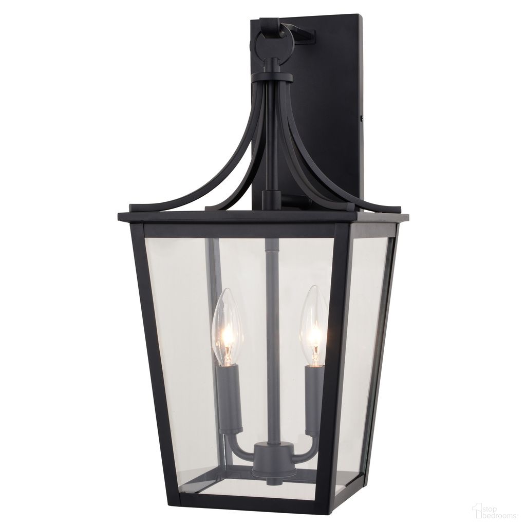 The appearance of Cottage Grove 9 Inch Outdoor Wall Light In Matte Black designed by Vaxcel in the transitional interior design. This matte black piece of furniture was selected by 1StopBedrooms from Cottage Grove Collection to add a touch of cosiness and style into your home. Sku: T0775. Material: Metal.