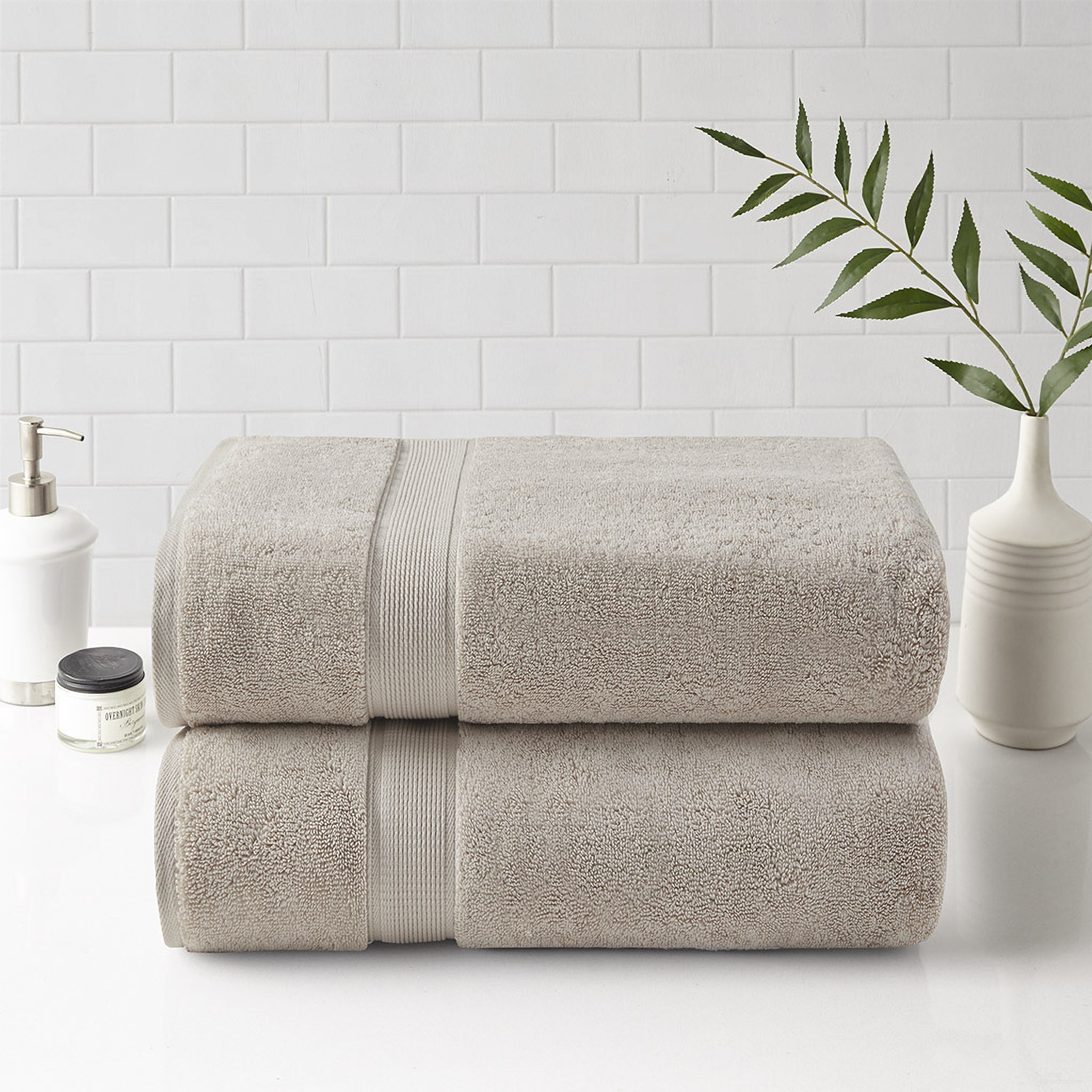 Cotton Bath 2 Piece Sheet Set In Natural