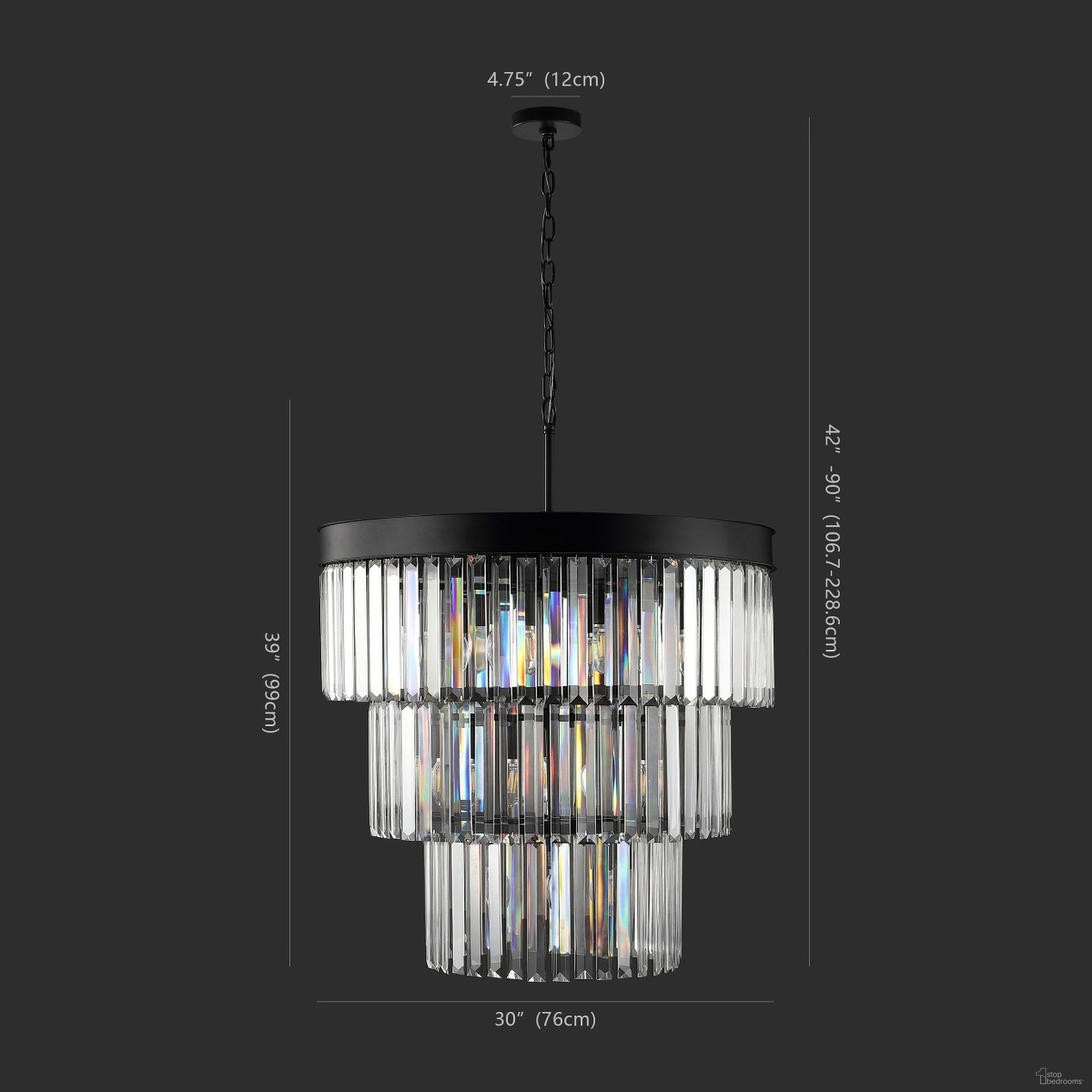 Safavieh Couture Coulette Chandelier - Thumbnail 4