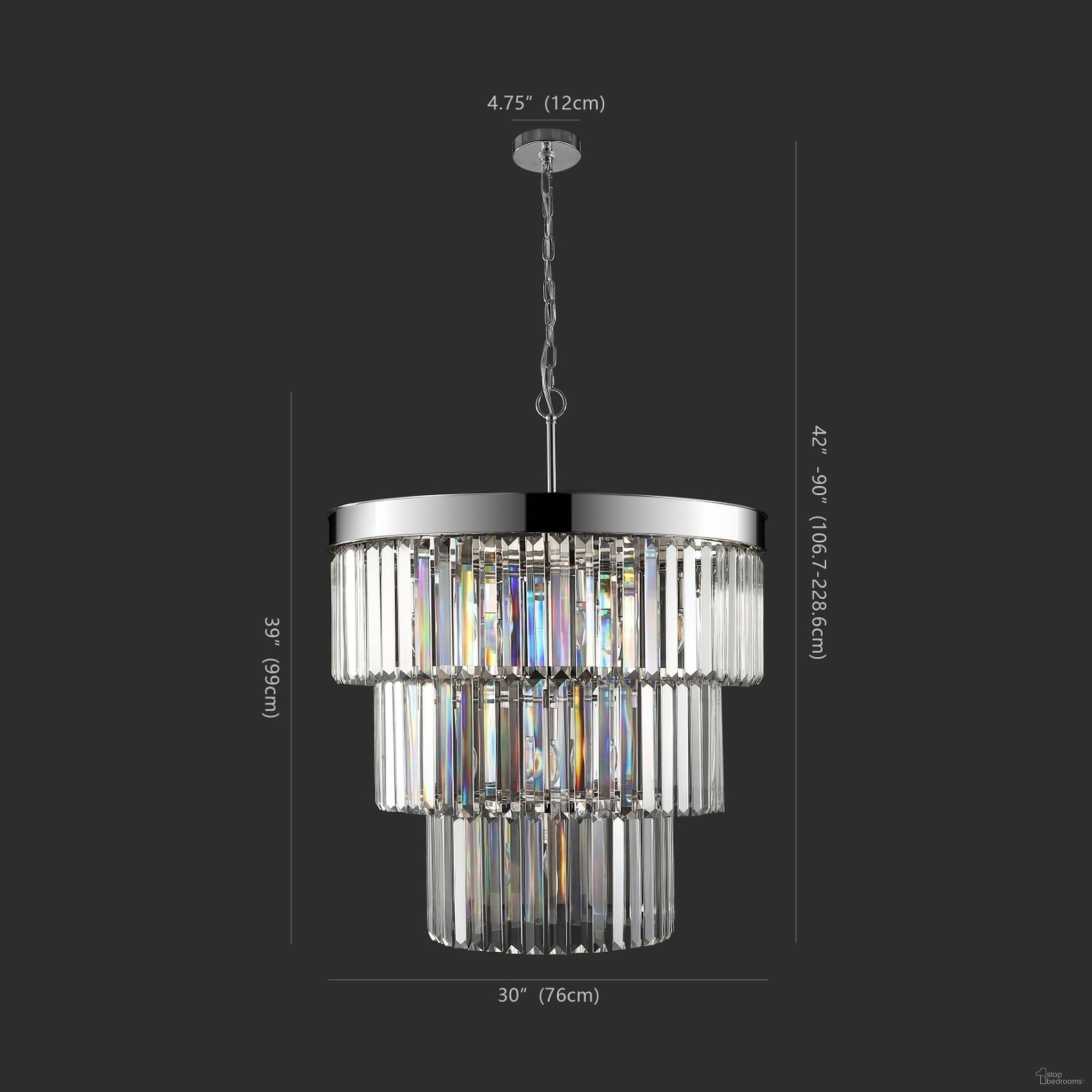 Safavieh Couture Coulette Chandelier - Thumbnail 3