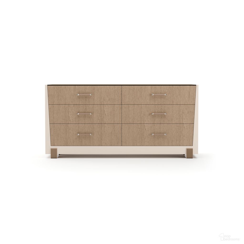 The appearance of Counter Balance Dresser In Cream designed by Caracole in the modern / contemporary interior design. This cream piece of furniture was selected by 1StopBedrooms from Counter Balance Collection to add a touch of cosiness and style into your home. Sku: CLA-425V-012. Material: Metal.