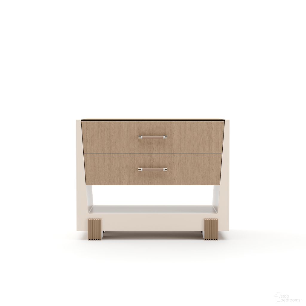 The appearance of Counter Balance Large Nightstand In Cream designed by Caracole in the modern / contemporary interior design. This cream piece of furniture was selected by 1StopBedrooms from Counter Balance Collection to add a touch of cosiness and style into your home. Sku: CLA-425V-067. Material: Metal.